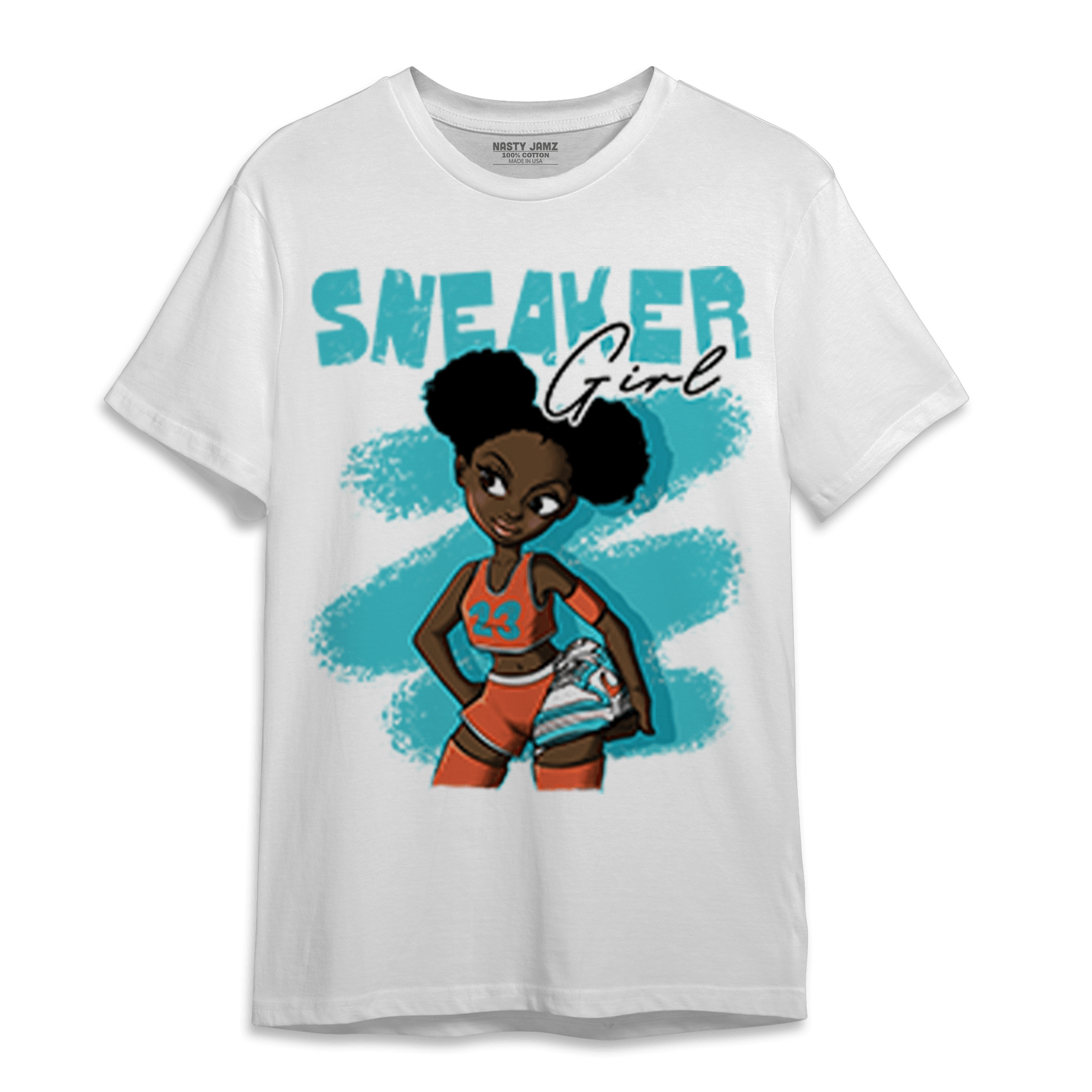 Dunk Low Dolphins T Shirt Match Black Sneaker Girl - NastyJamz
