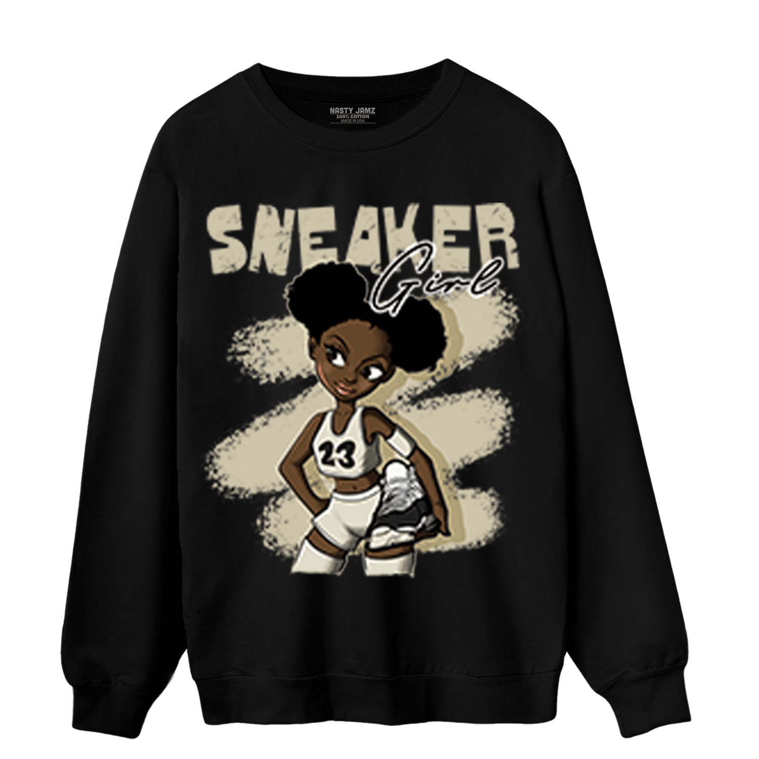 Gratitude 11s Sweatshirt Match Black Sneaker Girl - NastyJamz