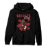 Cherry 12s Hoodie Match Black Sneaker Girl - NastyJamz