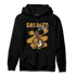 Wheat 13s Hoodie Match Black Sneaker Girl - NastyJamz