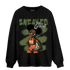 High OG Celadon 1s Sweatshirt Match Black Sneaker Girl - NastyJamz