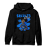 Royal Reimagined 1s Hoodie Match Black Sneaker Girl - NastyJamz