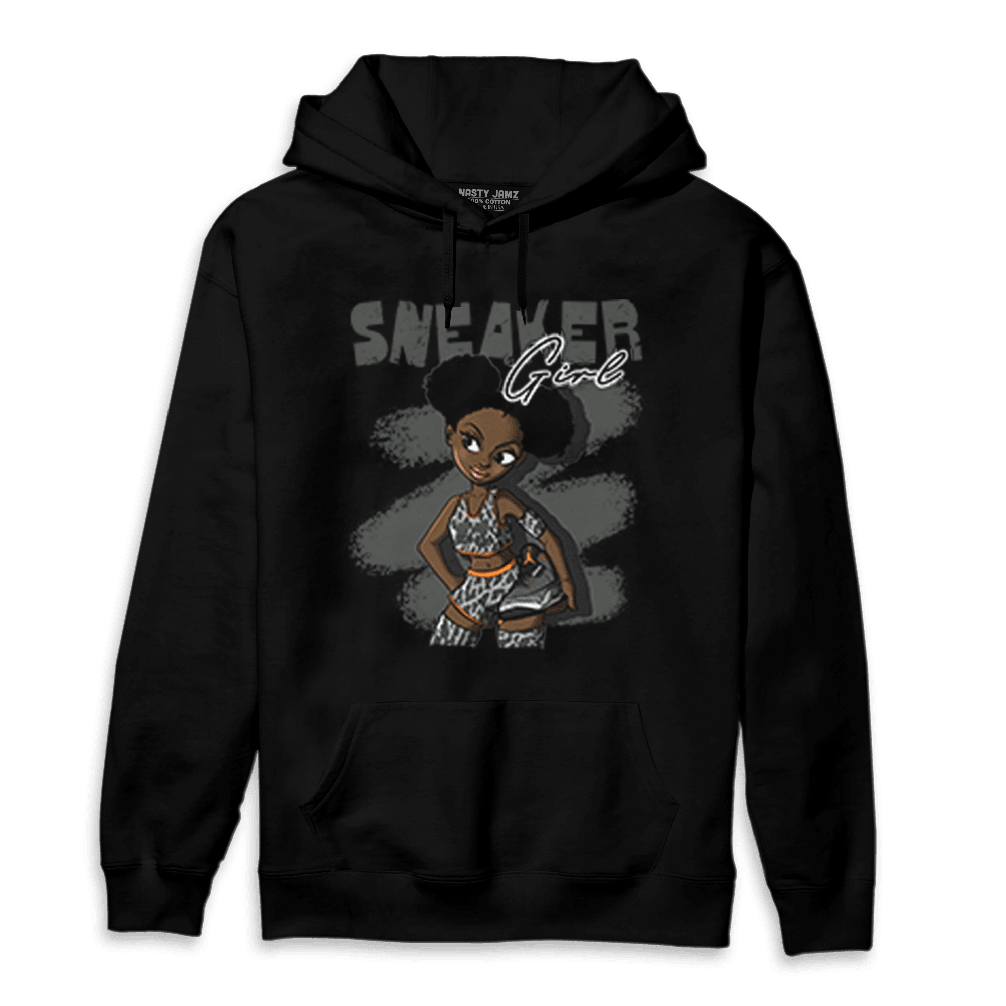 Fear Pack 3s Hoodie Match Black Sneaker Girl - NastyJamz