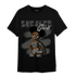 Fear Pack 3s T Shirt Match Black Sneaker Girl - NastyJamz