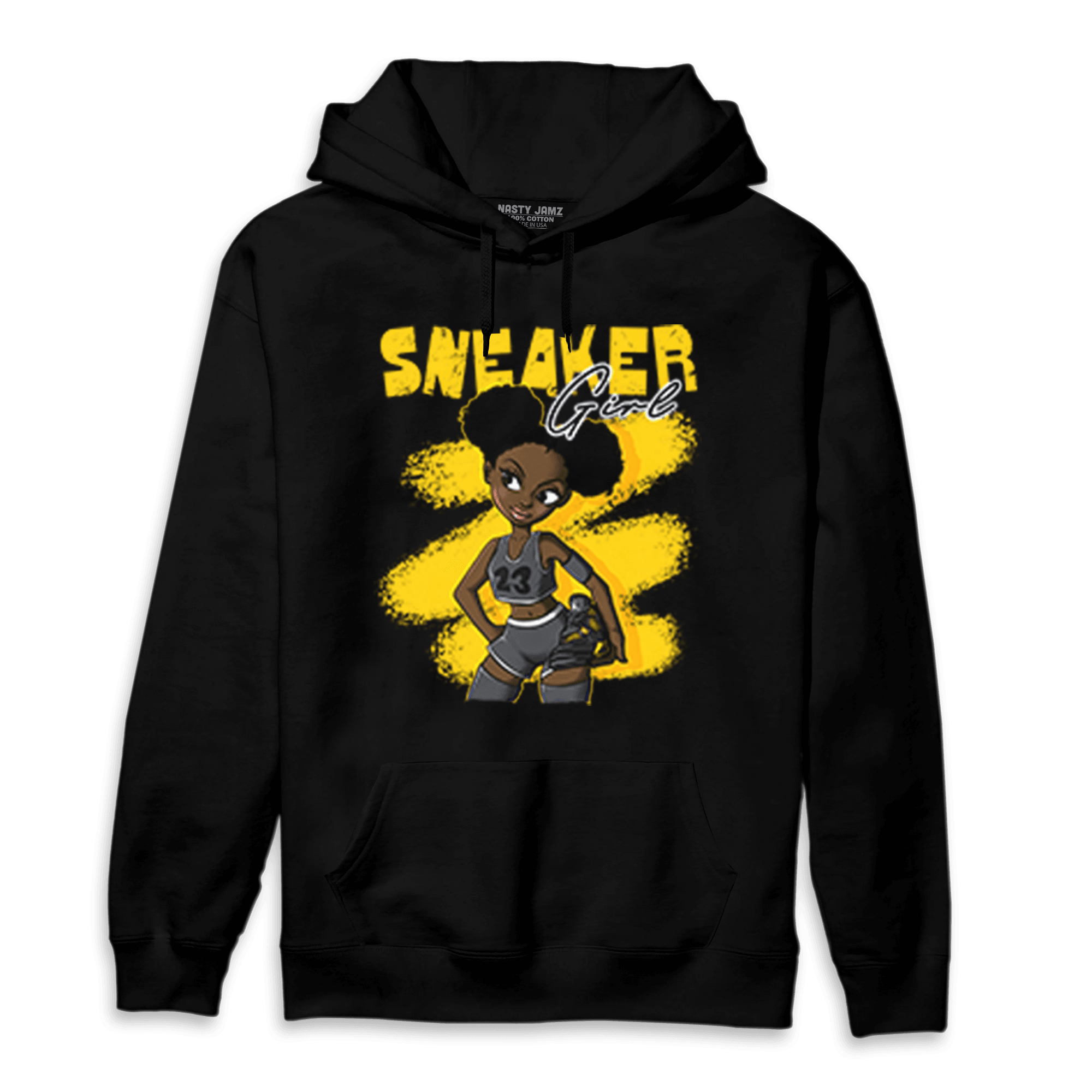 Thunder 4s Hoodie Match Black Sneaker Girl - NastyJamz