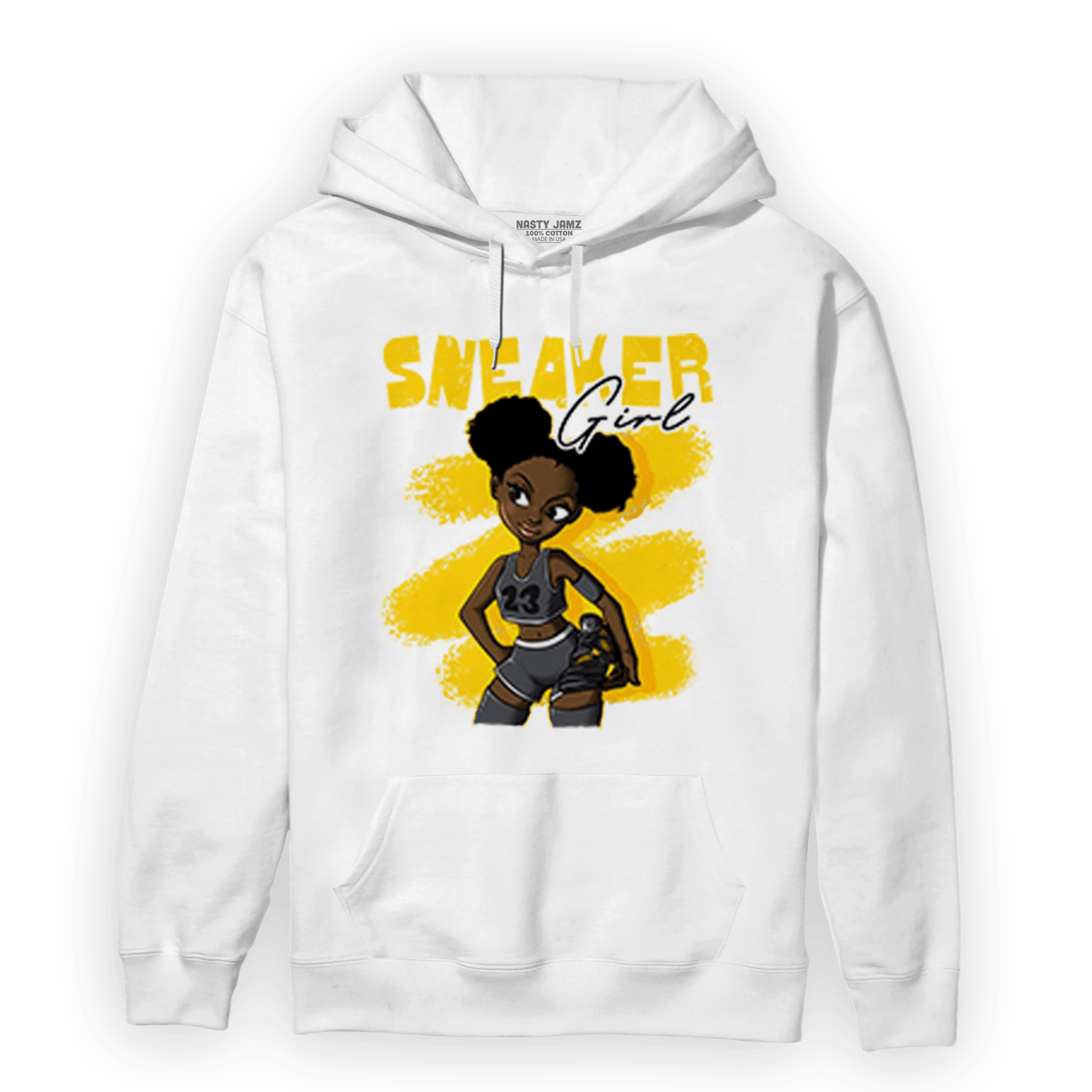 Thunder 4s Hoodie Match Black Sneaker Girl - NastyJamz