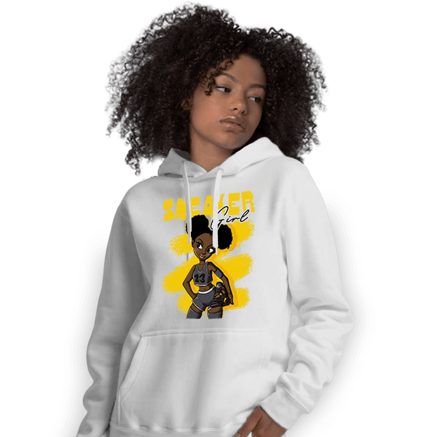 Thunder 4s Hoodie Match Black Sneaker Girl - NastyJamz