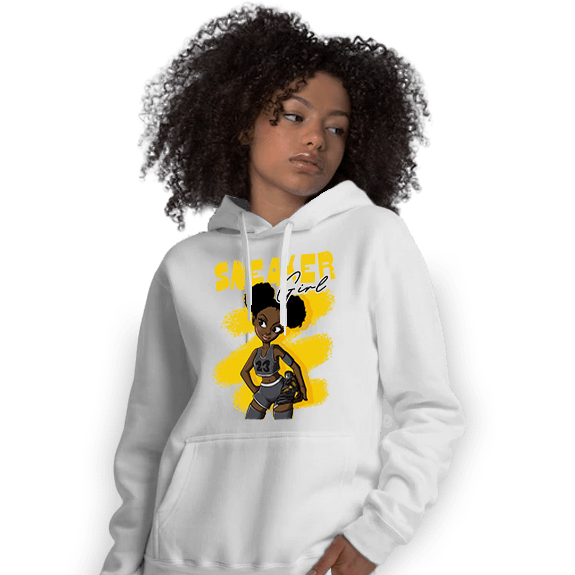 Thunder 4s Hoodie Match Black Sneaker Girl - NastyJamz