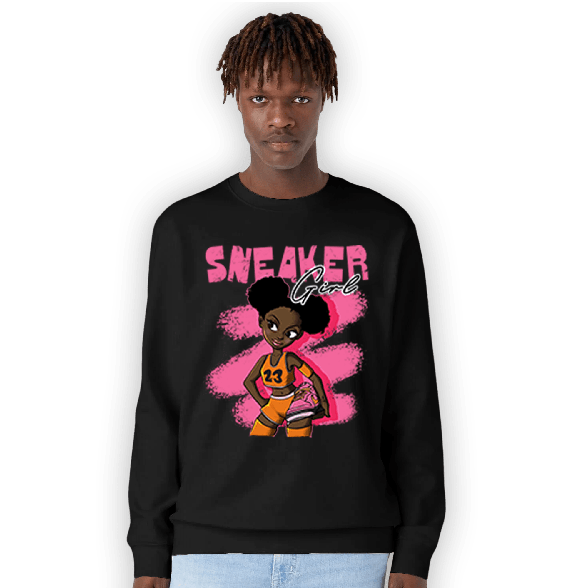 SB Dunk Blossom Sweatshirt Match Black Sneaker Girl - NastyJamz