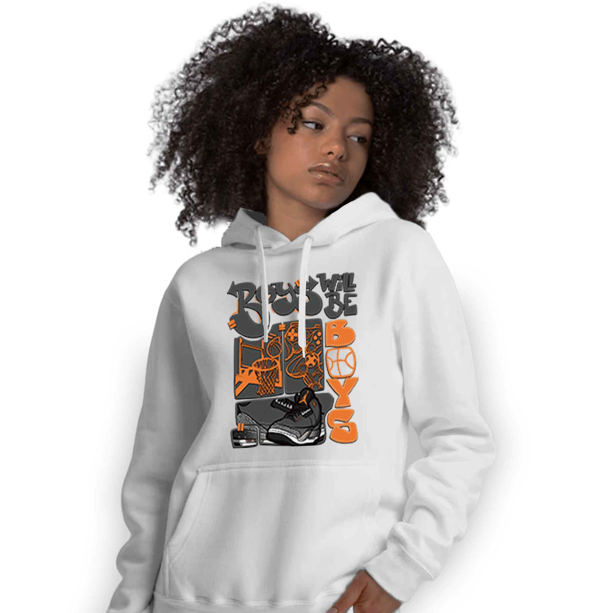 Fear Pack 3s Hoodie Match Boys Will Be Boys - NastyJamz