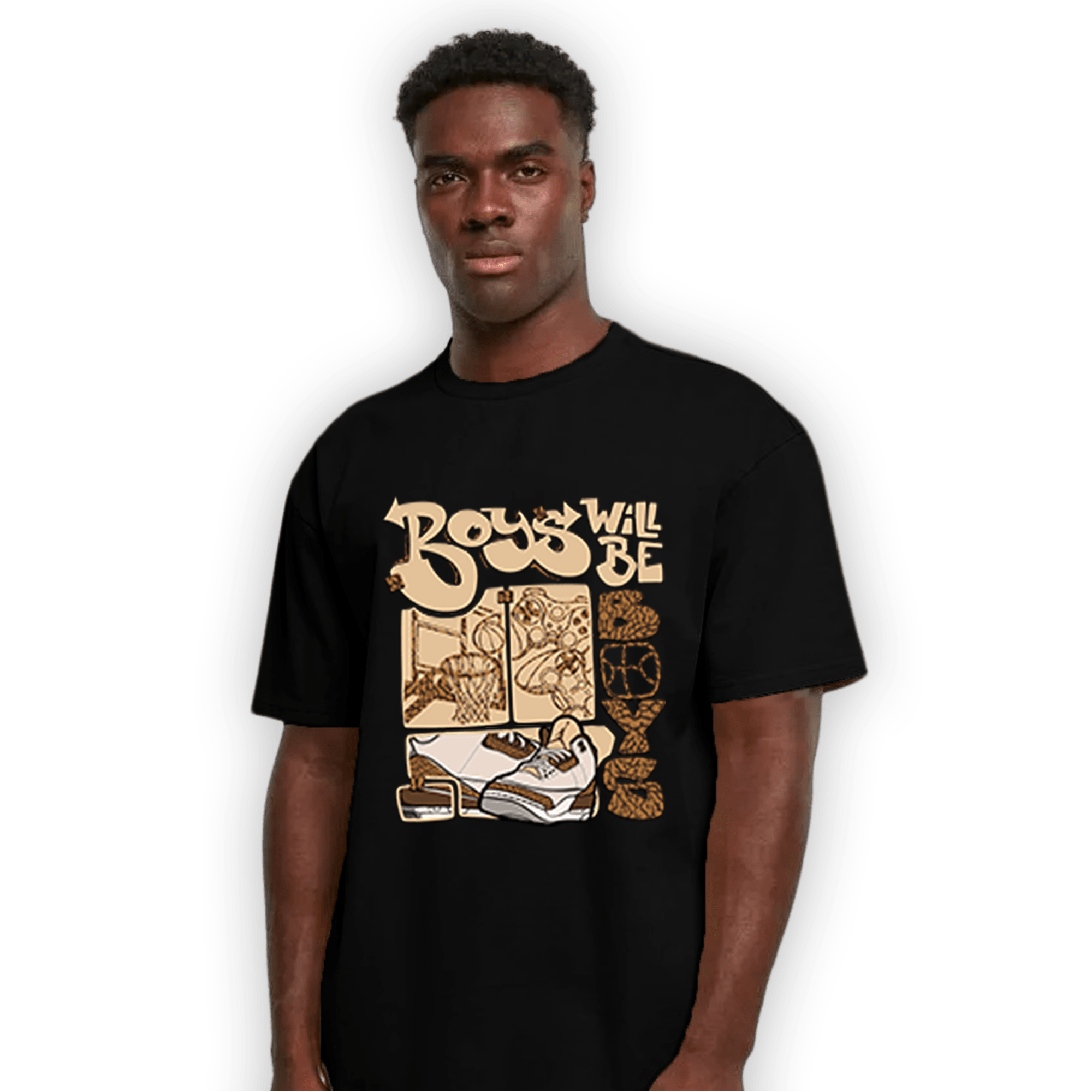 Palomino 3s T Shirt Match Boys Will Be Boys - NastyJamz