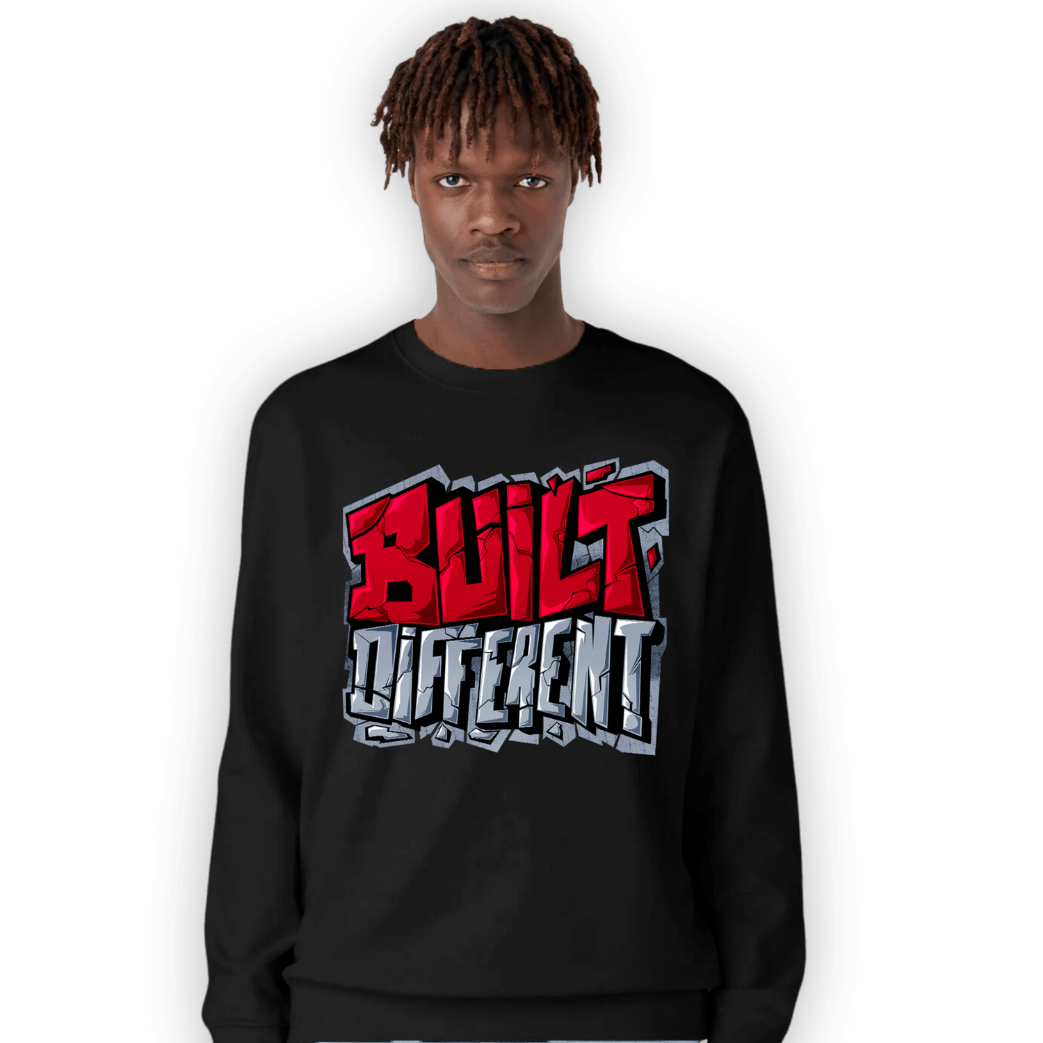 Cherry 11s Sweatshirt Match Built Different - NastyJamz