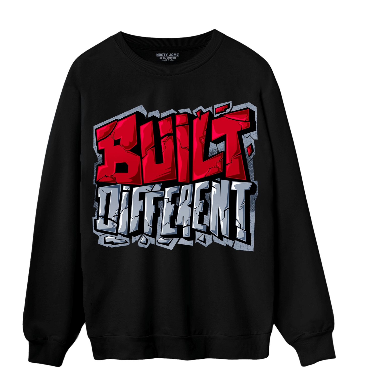 Cherry 11s Sweatshirt Match Built Different - NastyJamz