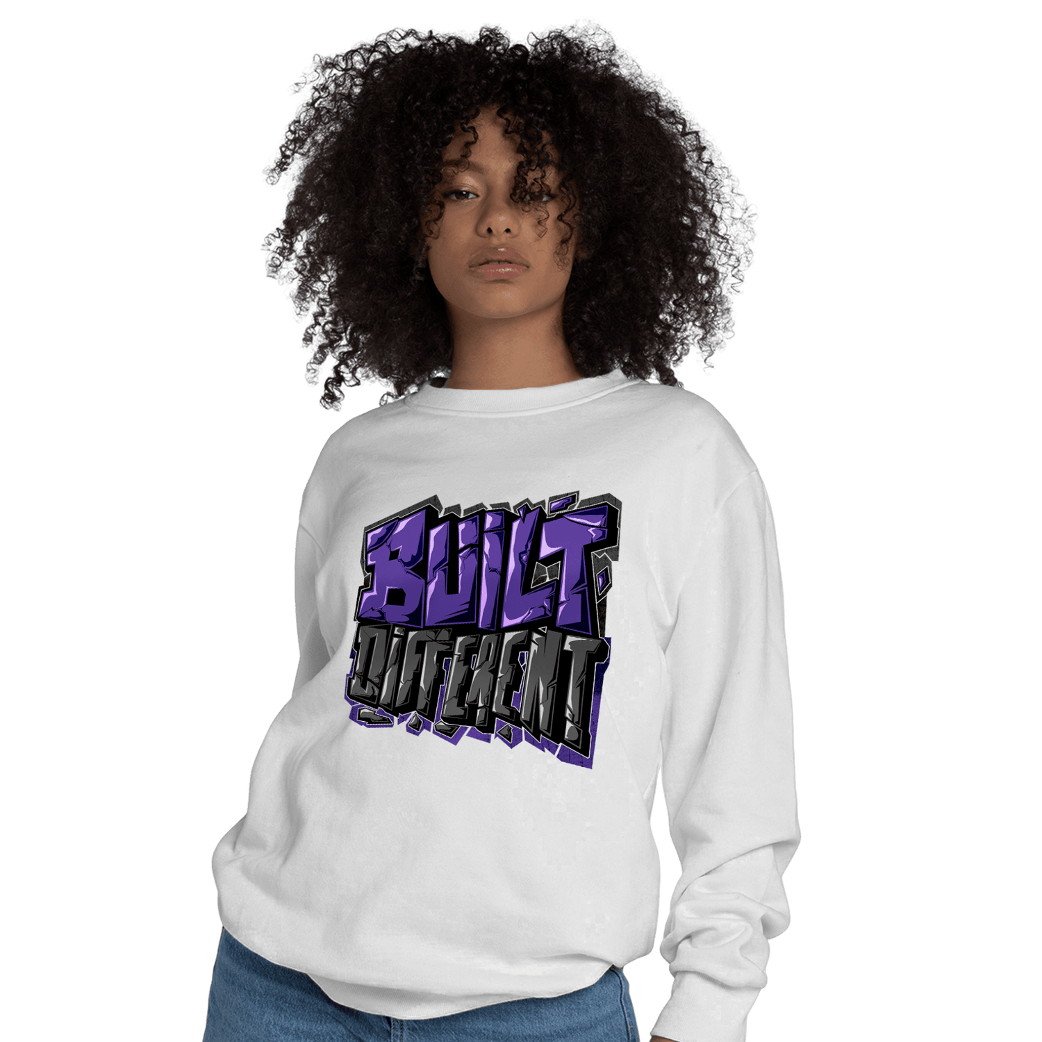 Field Purple 12s Sweatshirt Match Built Different - NastyJamz