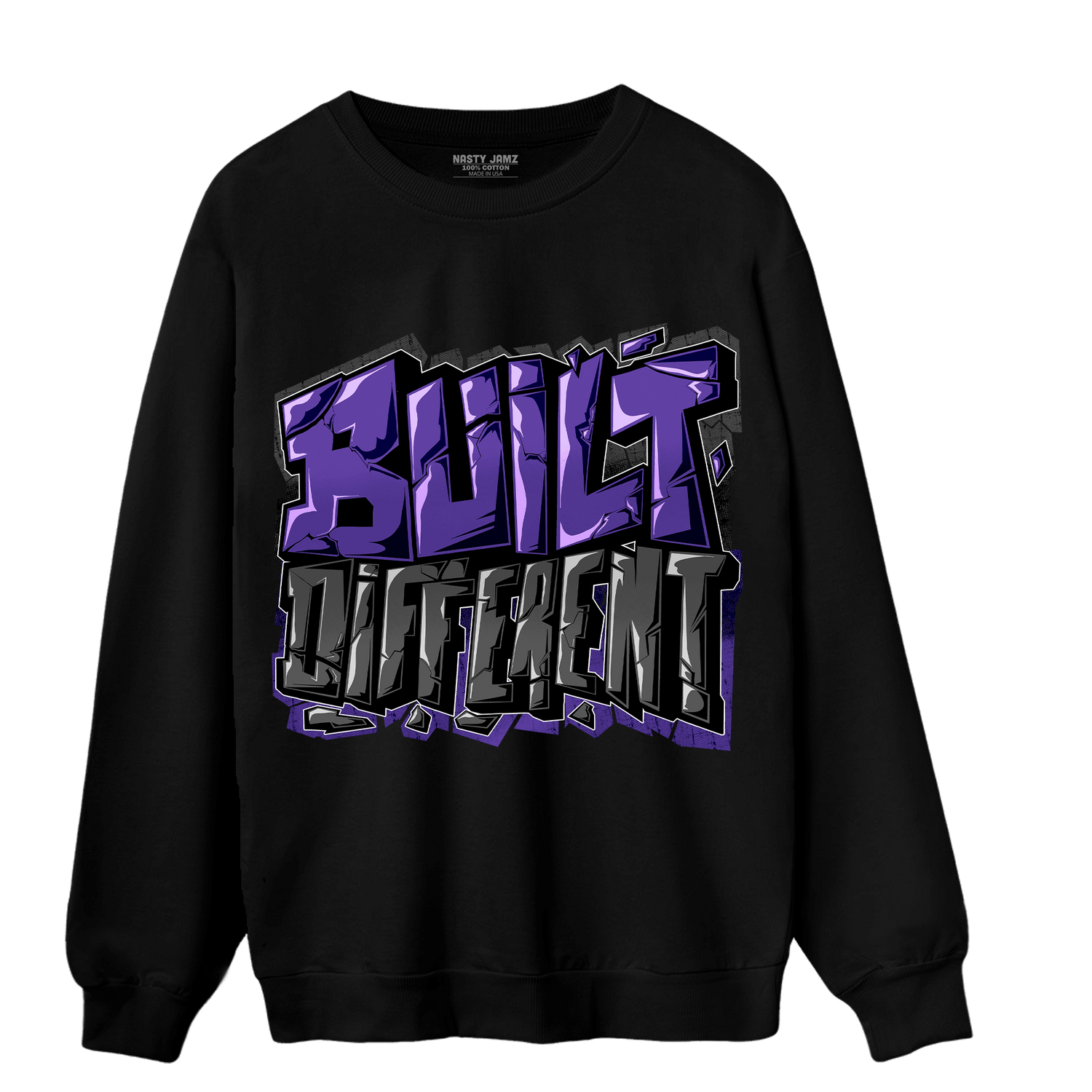 Field Purple 12s Sweatshirt Match Built Different - NastyJamz