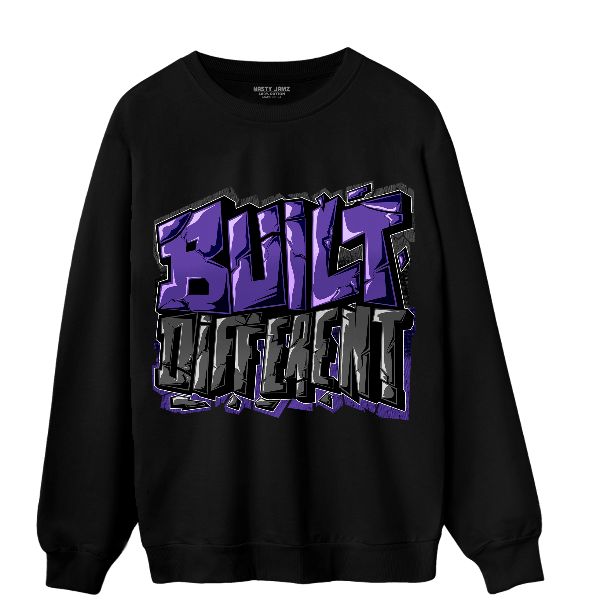 Field Purple 12s Sweatshirt Match Built Different - NastyJamz