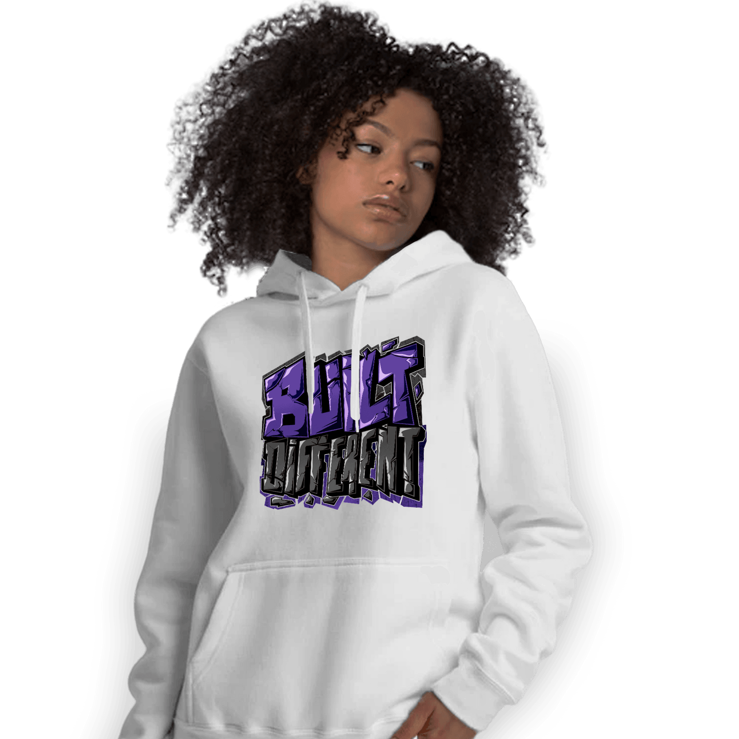 Field Purple 12s Hoodie Match Built Different - NastyJamz