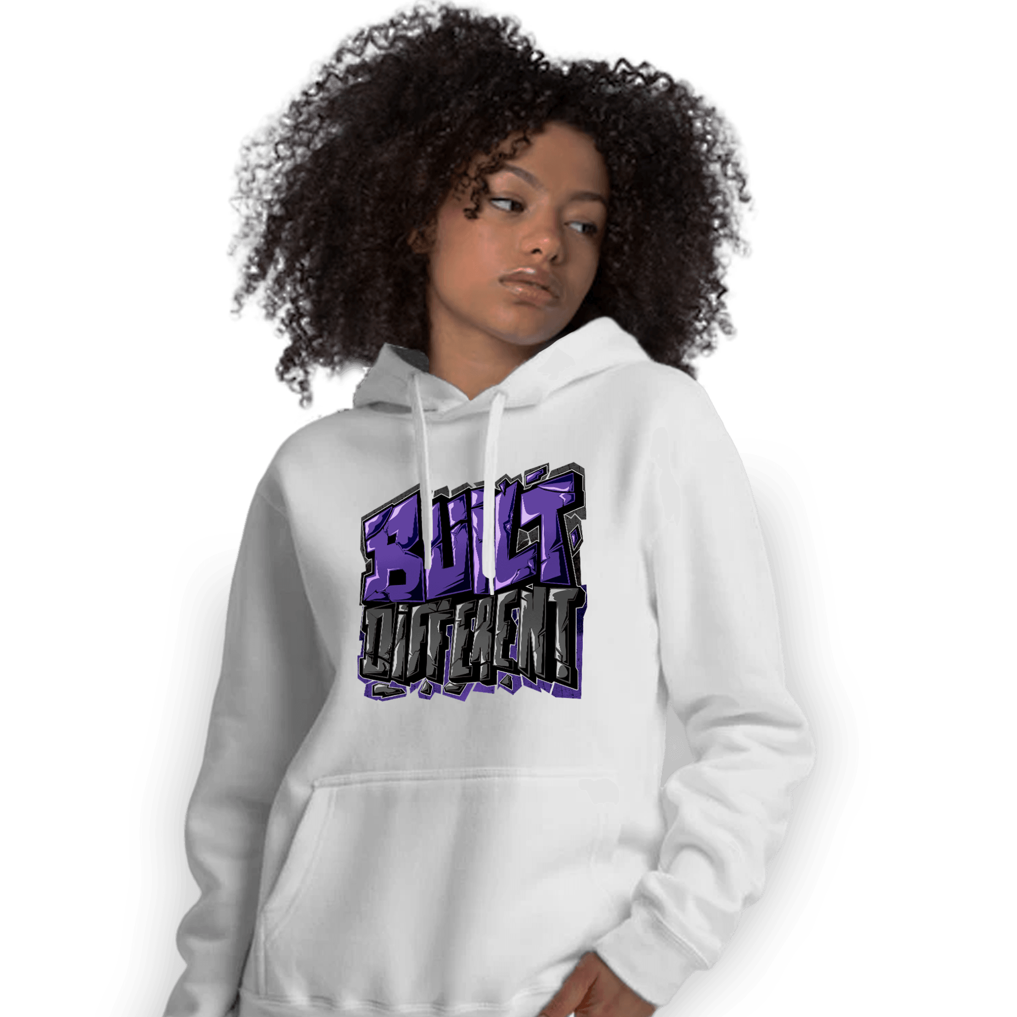 Field Purple 12s Hoodie Match Built Different - NastyJamz