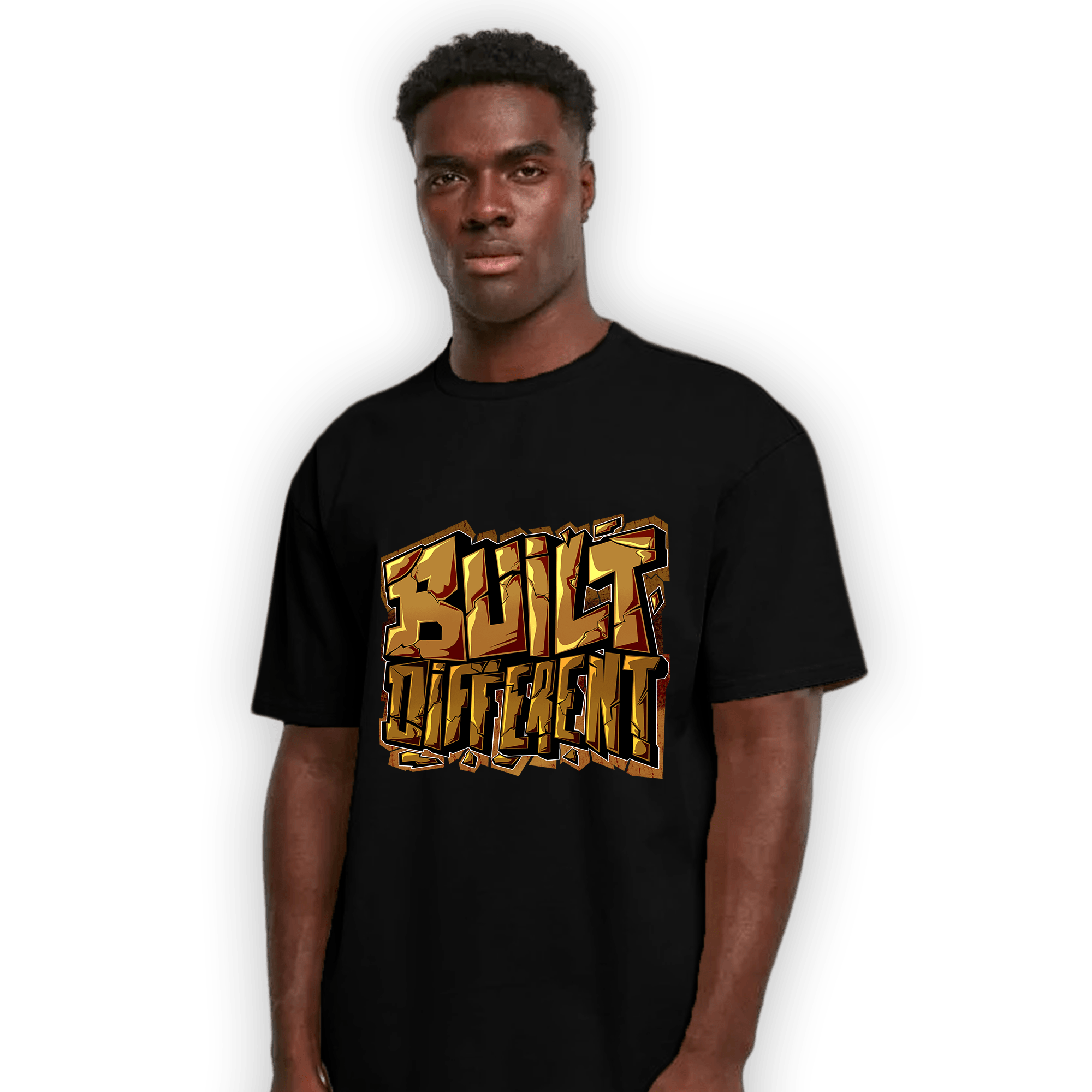 Wheat 13s T Shirt Match Built Different - NastyJamz