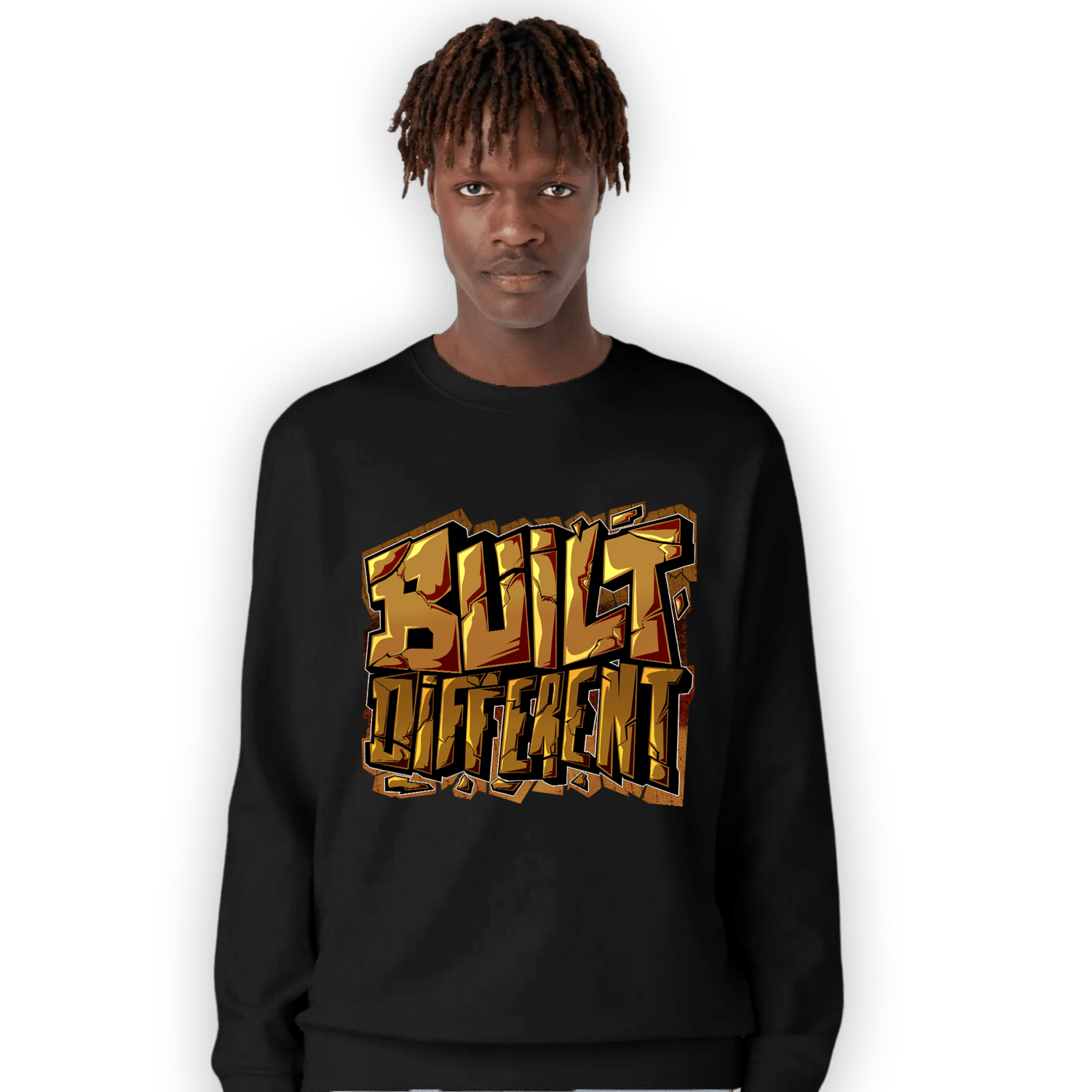 Wheat 13s Sweatshirt Match Built Different - NastyJamz