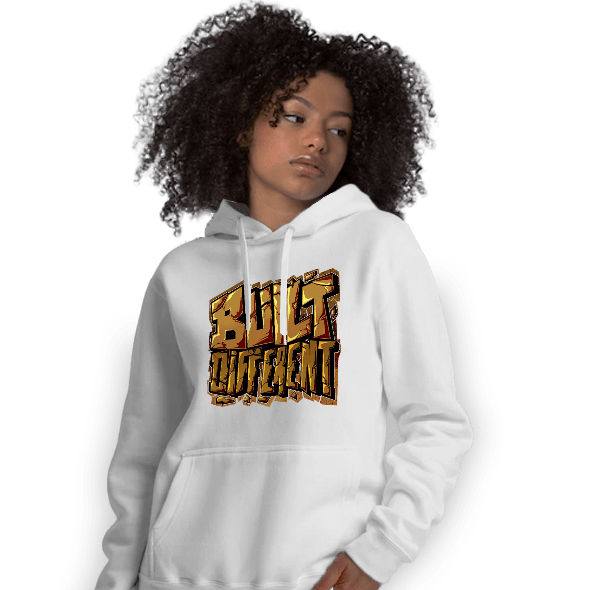 Wheat 13s Hoodie Match Built Different - NastyJamz