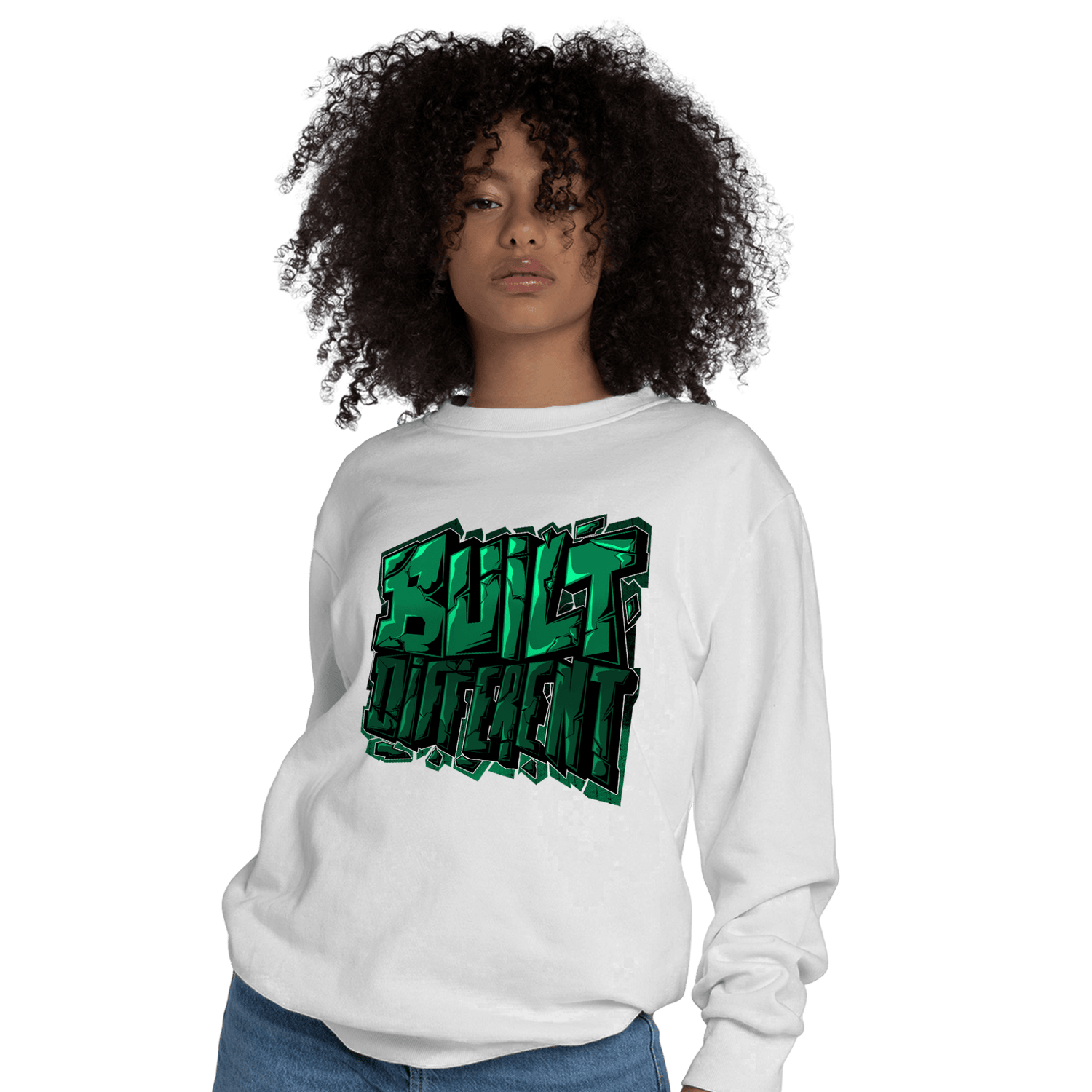 Celtic Lucky Green 1s Sweatshirt Match Built Different - NastyJamz