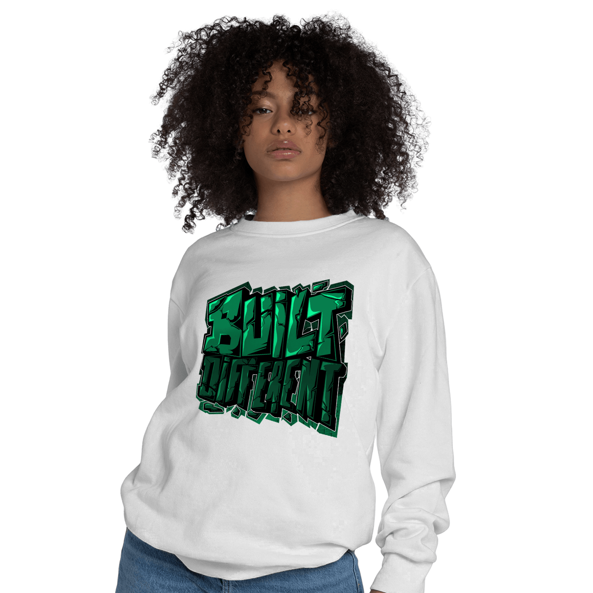 Celtic Lucky Green 1s Sweatshirt Match Built Different - NastyJamz