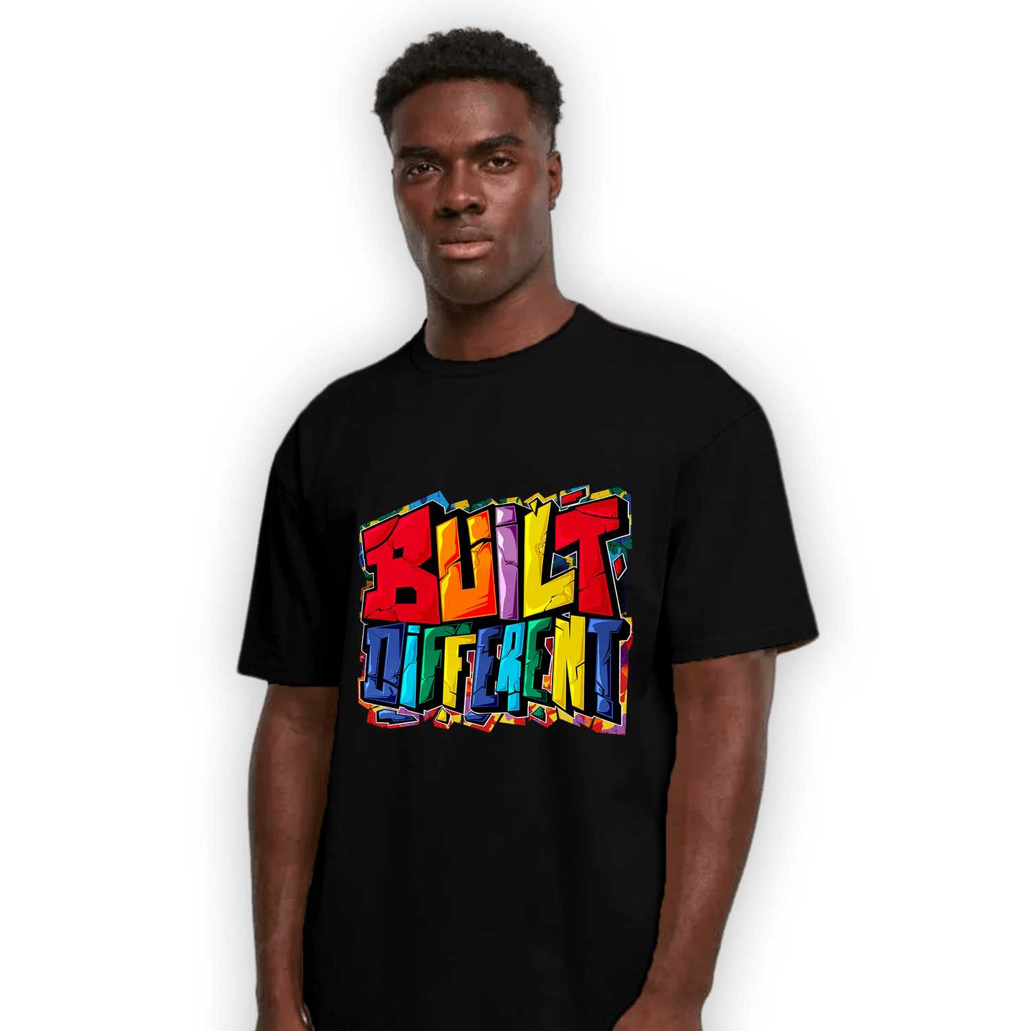 Mid GS Six Championships 1s T Shirt Match Built Different - NastyJamz