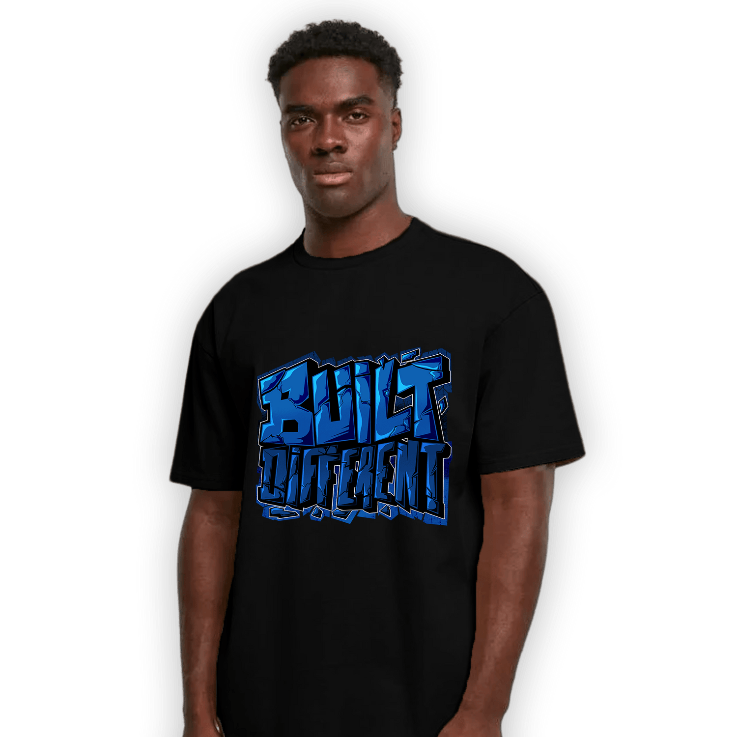 Royal Reimagined 1s T Shirt Match Built Different - NastyJamz