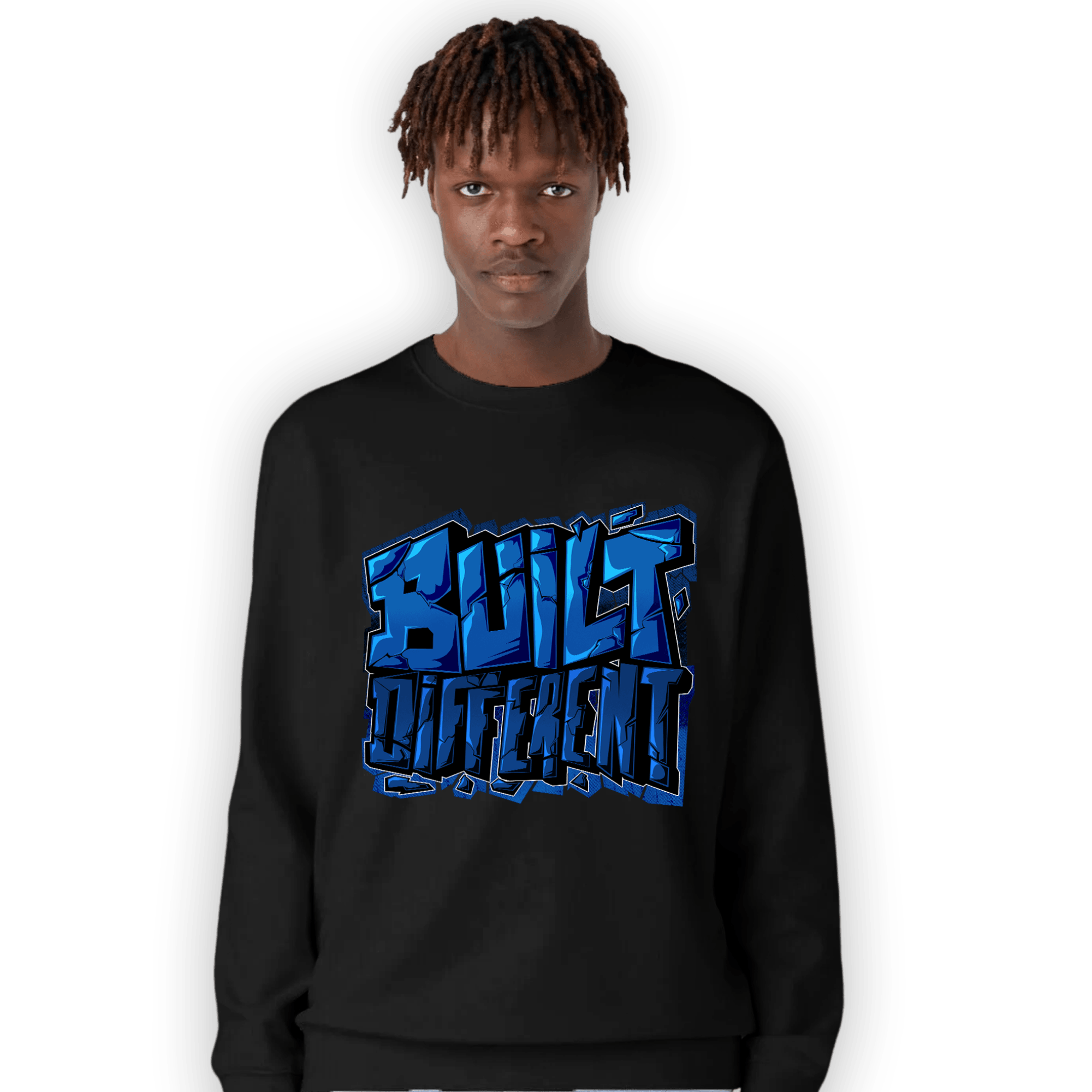 Royal Reimagined 1s Sweatshirt Match Built Different - NastyJamz