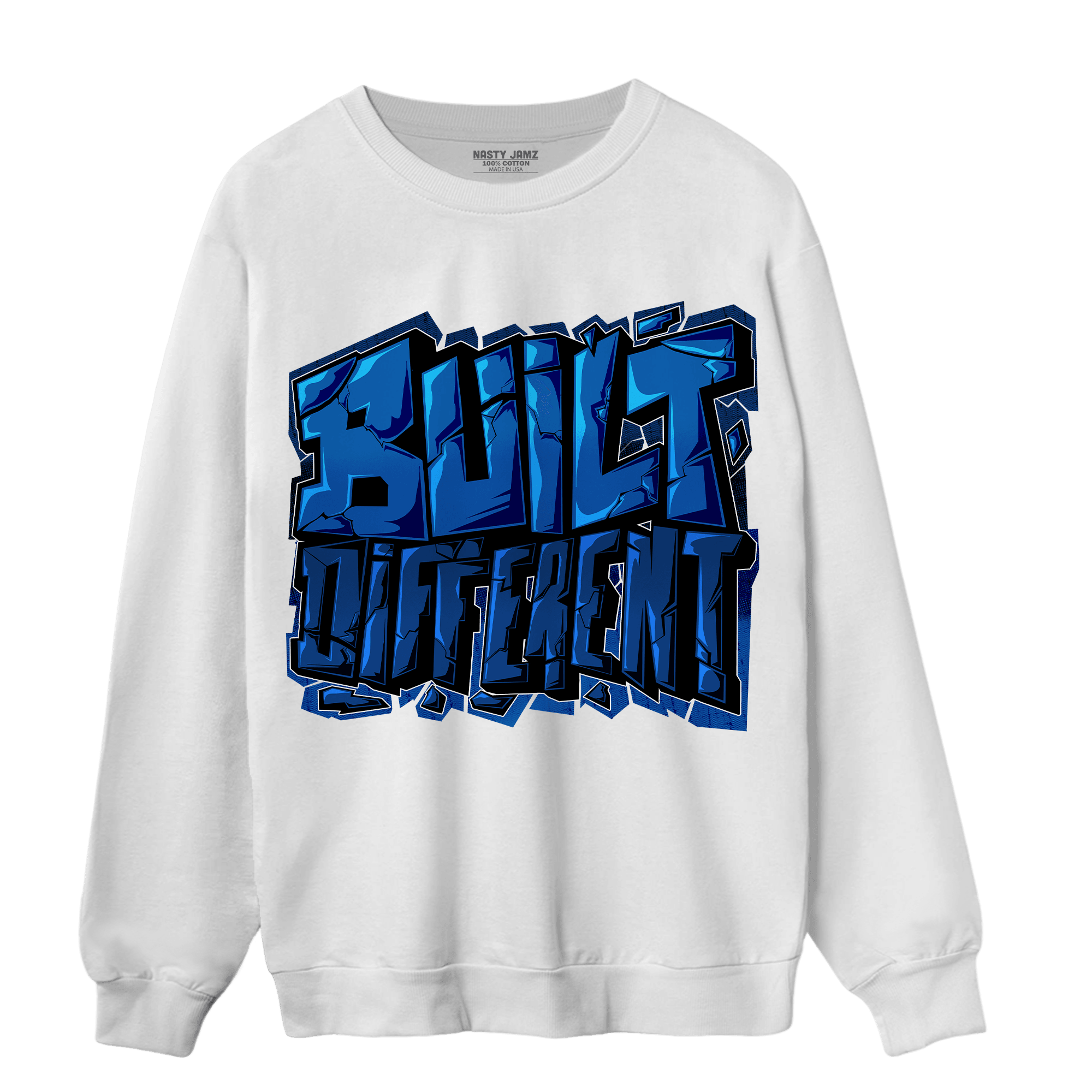 Royal Reimagined 1s Sweatshirt Match Built Different - NastyJamz
