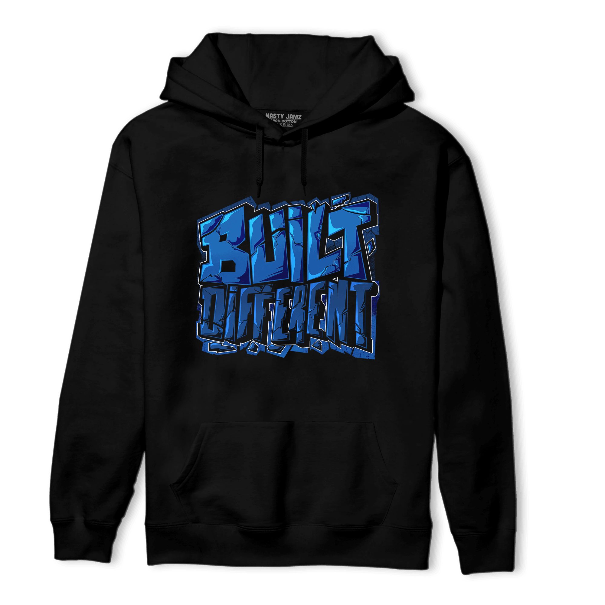 Royal Reimagined 1s Hoodie Match Built Different - NastyJamz