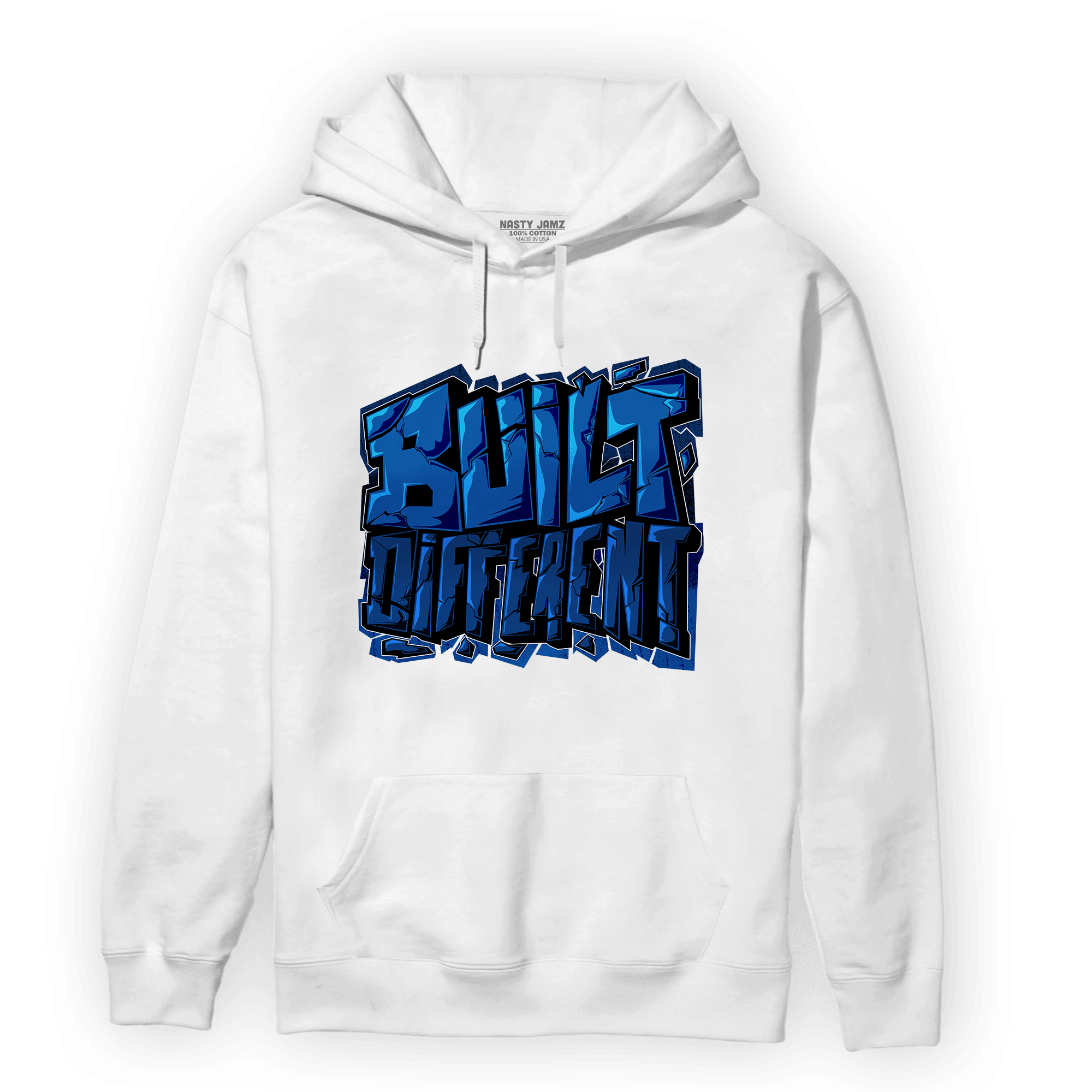 Royal Reimagined 1s Hoodie Match Built Different - NastyJamz