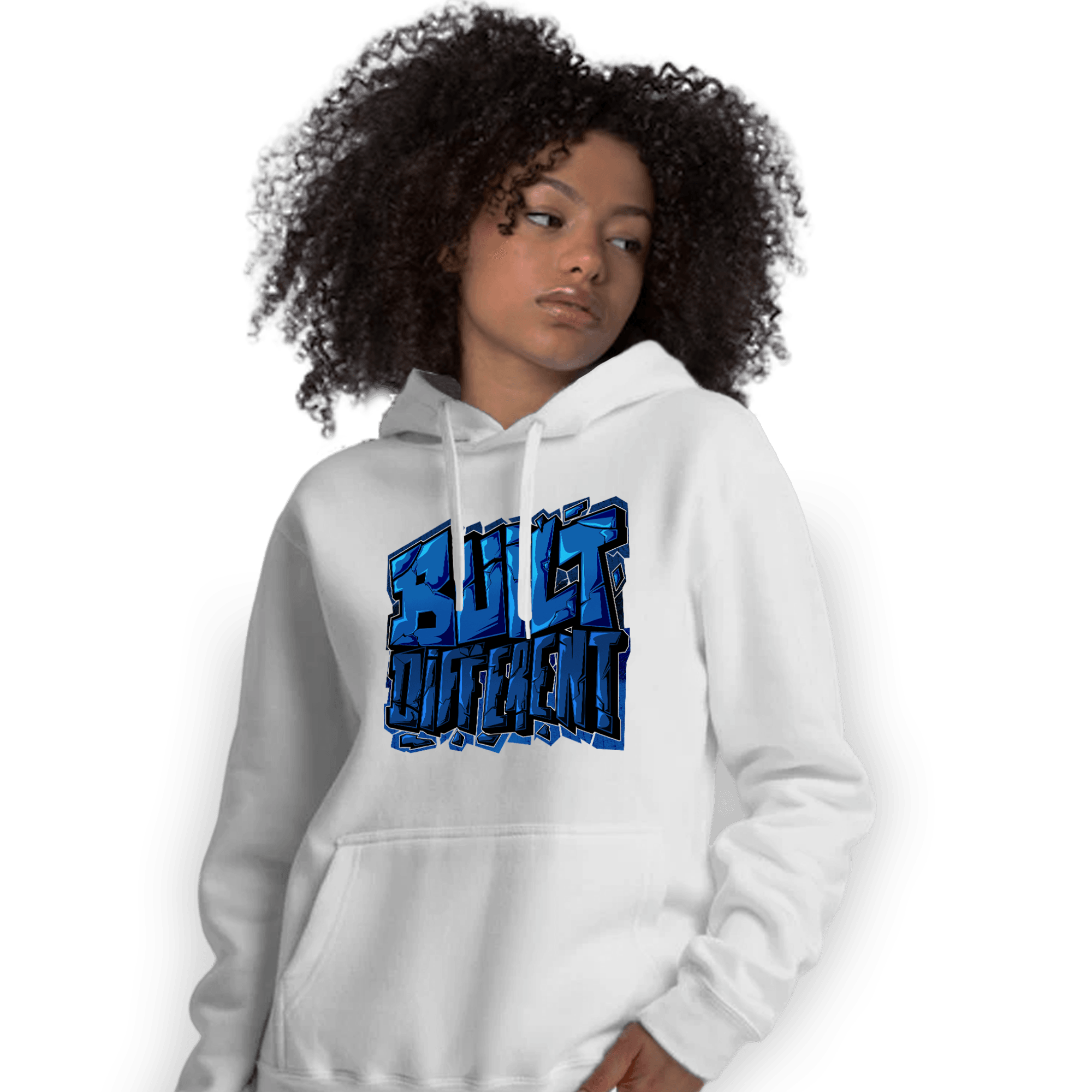 Royal Reimagined 1s Hoodie Match Built Different - NastyJamz
