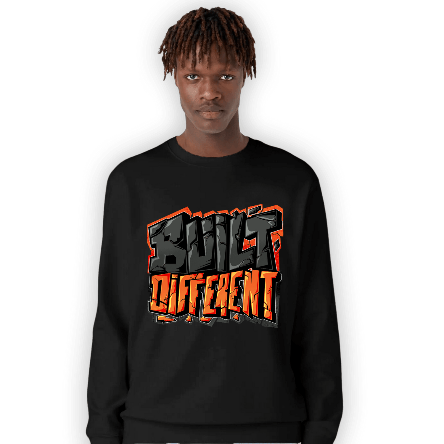 Fear Pack 3s Sweatshirt Match Built Different - NastyJamz