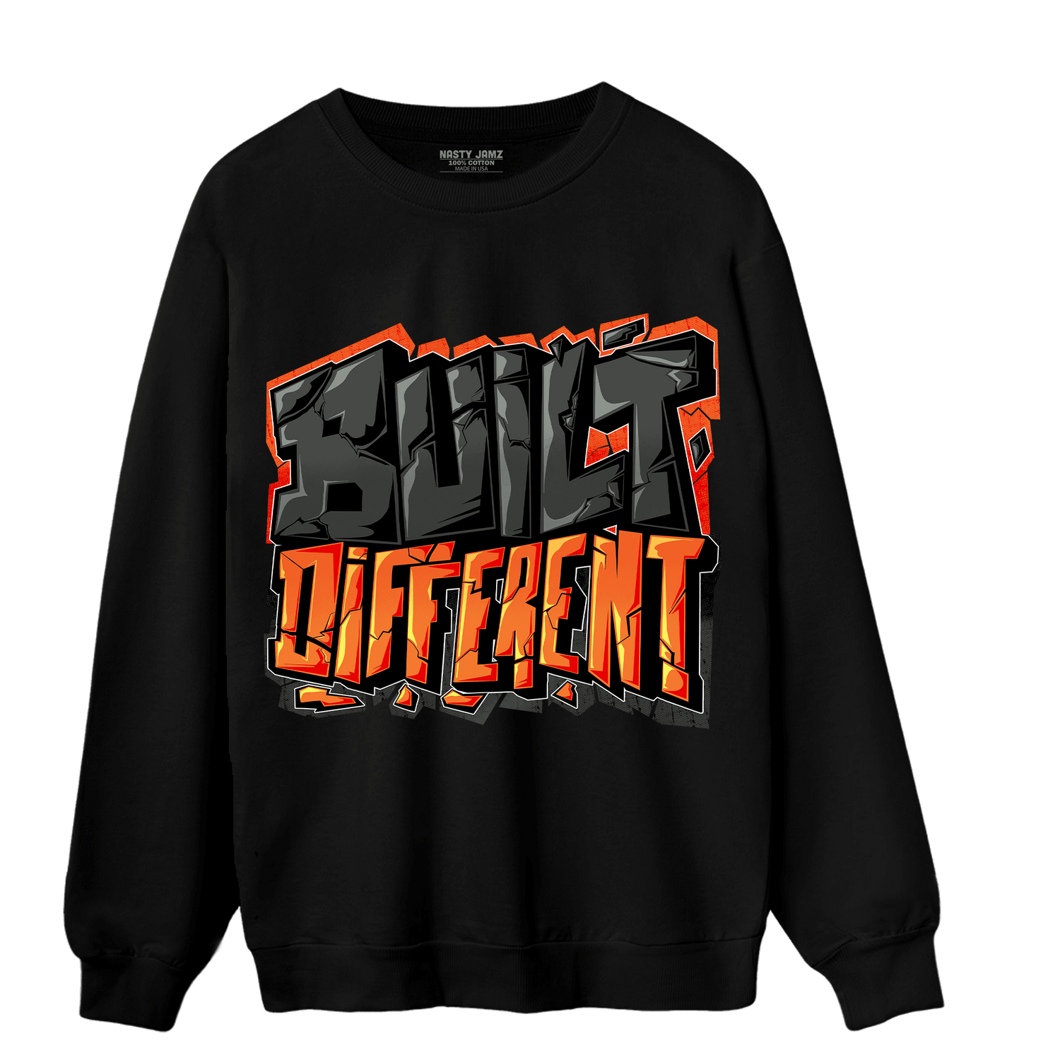 Fear Pack 3s Sweatshirt Match Built Different - NastyJamz