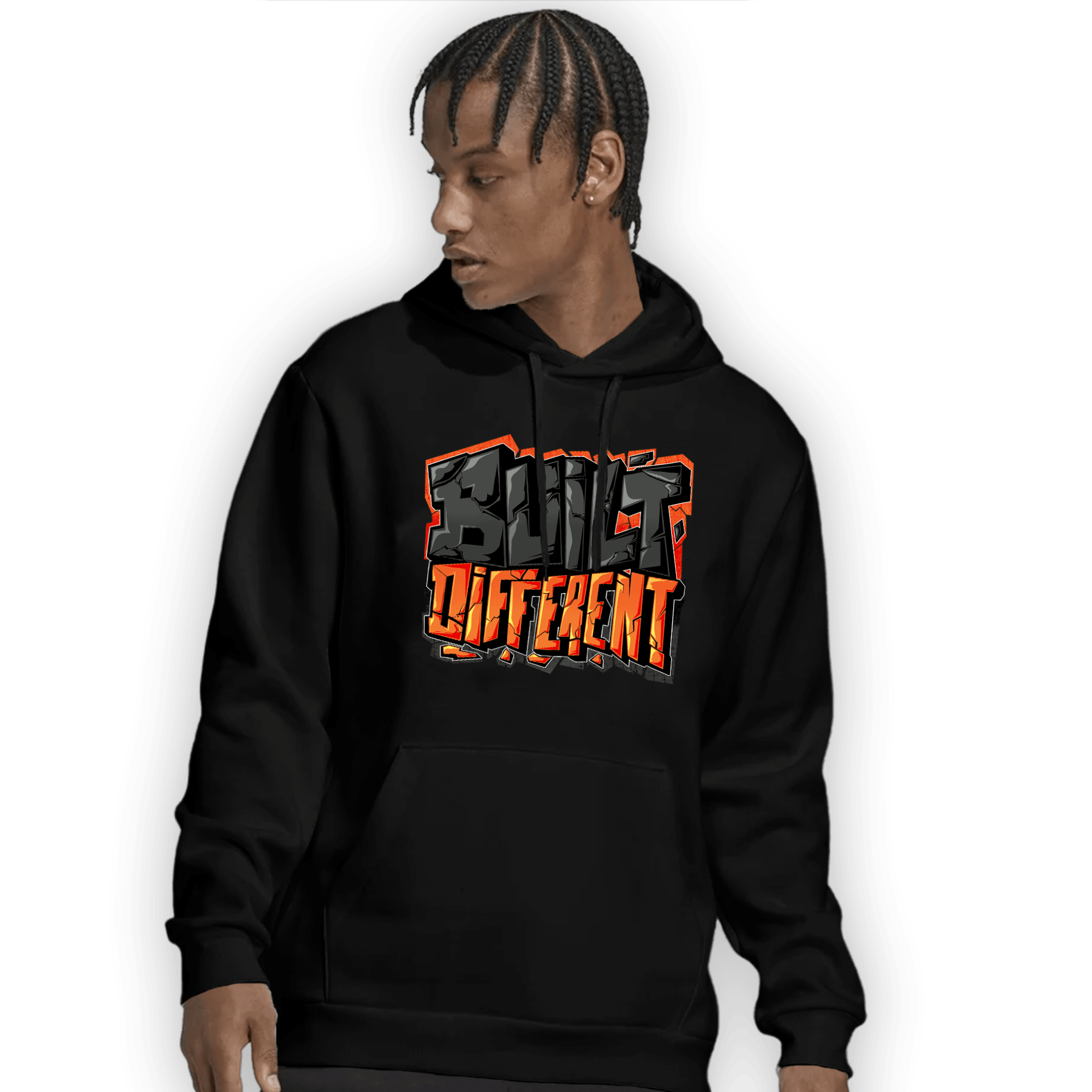 Fear Pack 3s Hoodie Match Built Different - NastyJamz