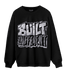 Off Noir 3s Sweatshirt Match Built Different - NastyJamz