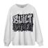 Off Noir 3s Sweatshirt Match Built Different - NastyJamz