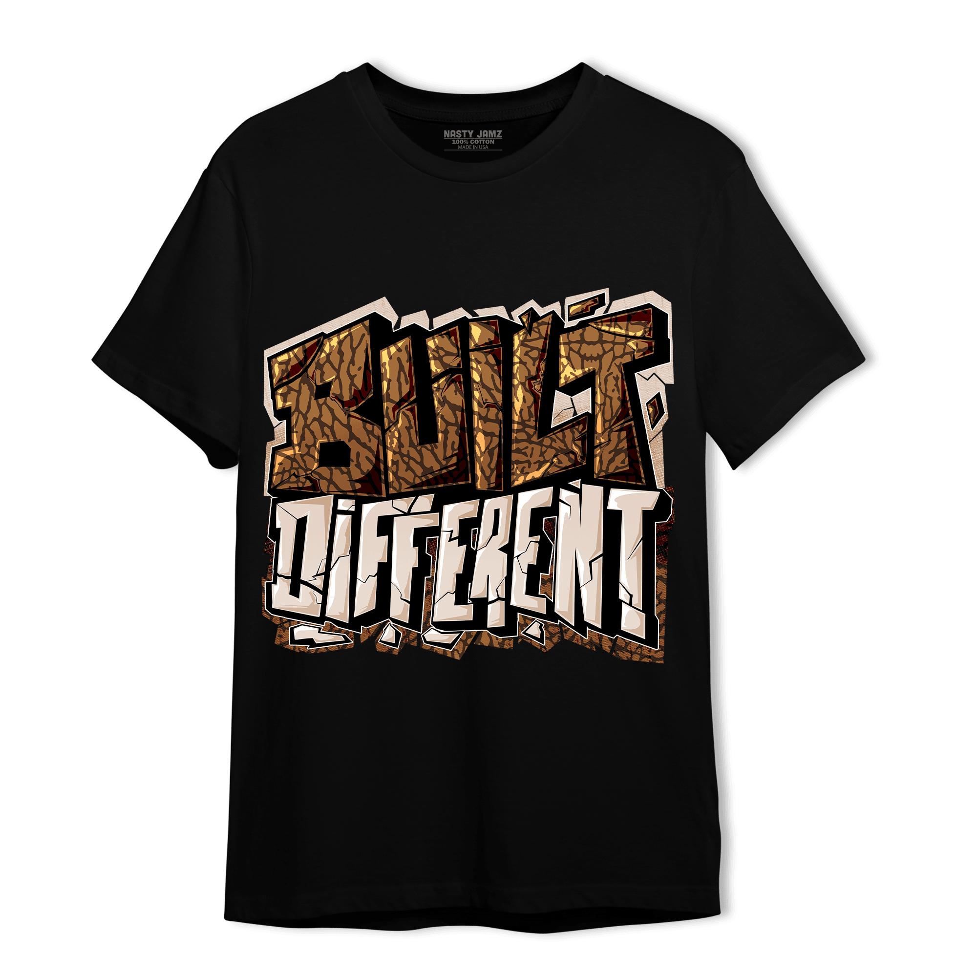 Palomino 3s T Shirt Match Built Different - NastyJamz