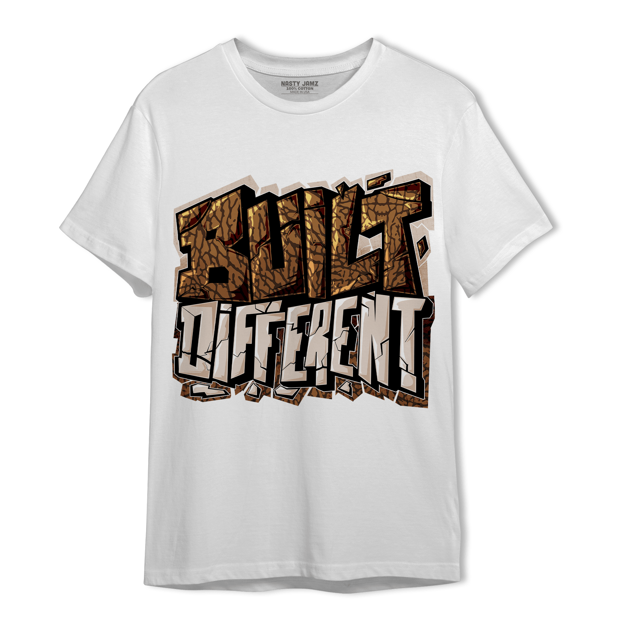 Palomino 3s T Shirt Match Built Different - NastyJamz