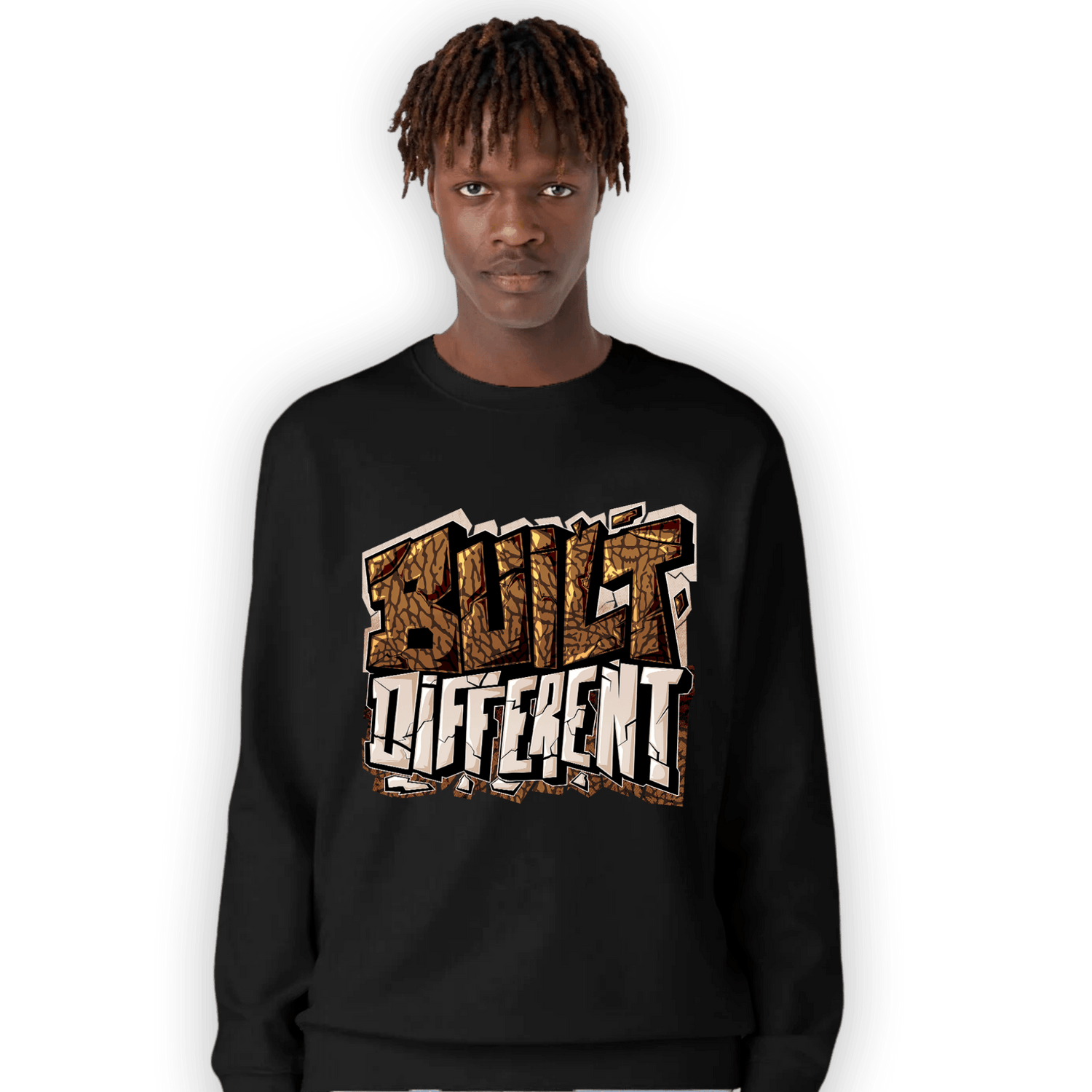 Palomino 3s Sweatshirt Match Built Different - NastyJamz