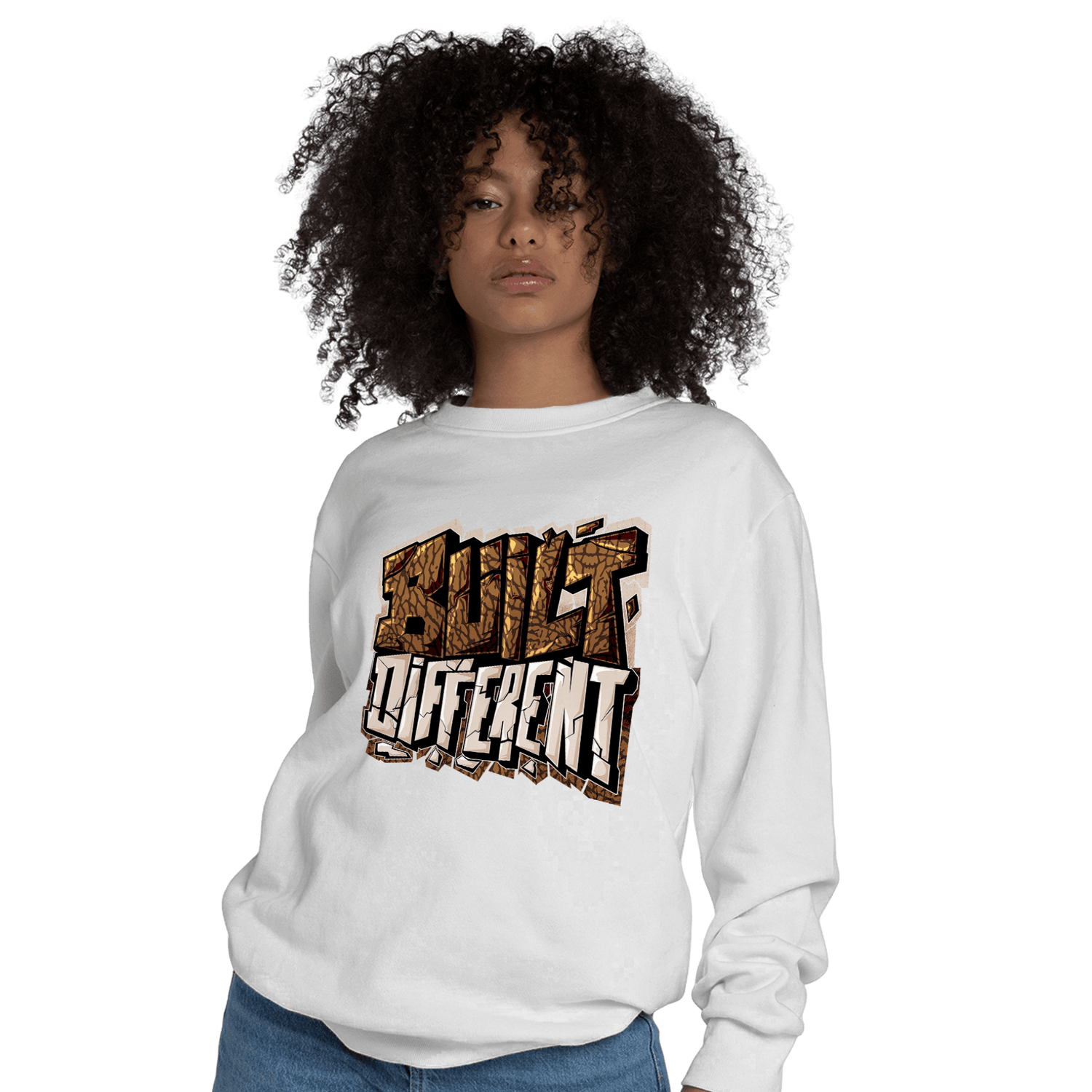 Palomino 3s Sweatshirt Match Built Different - NastyJamz