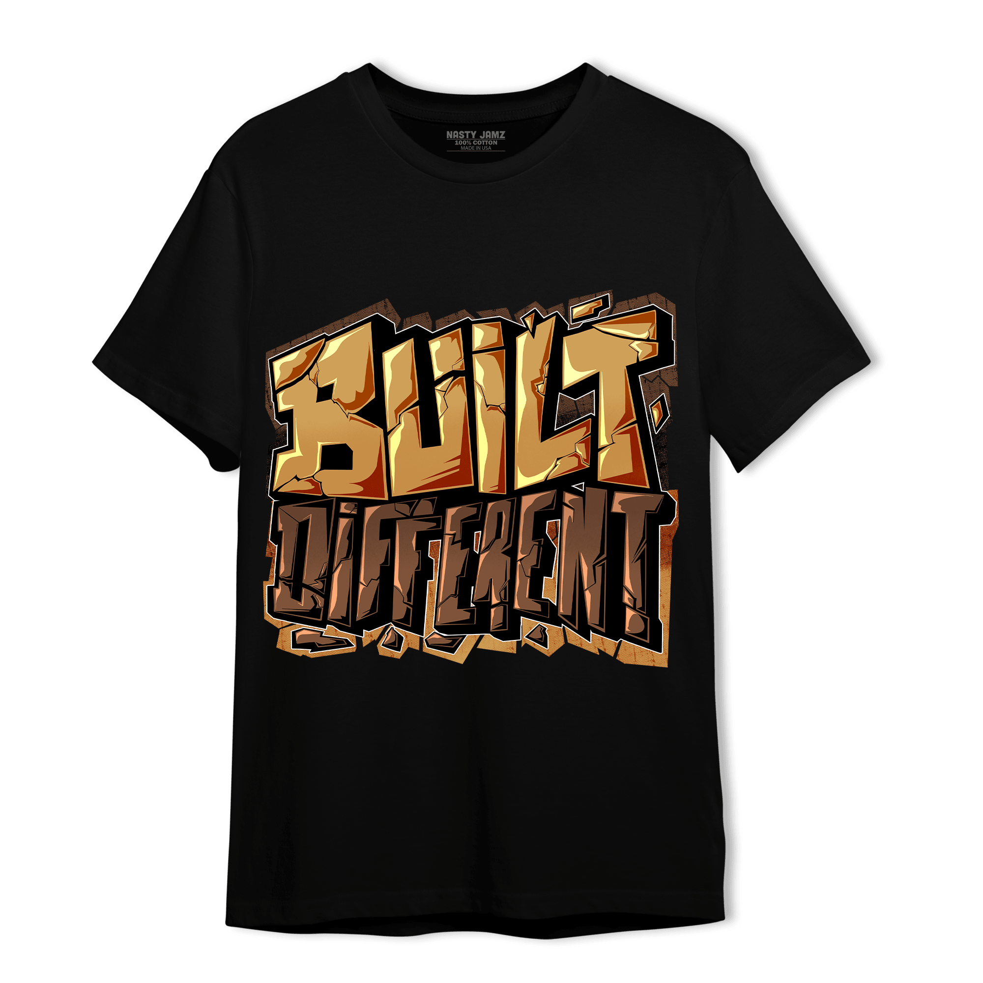 Cacao Wow 4s T Shirt Match Built Different - NastyJamz