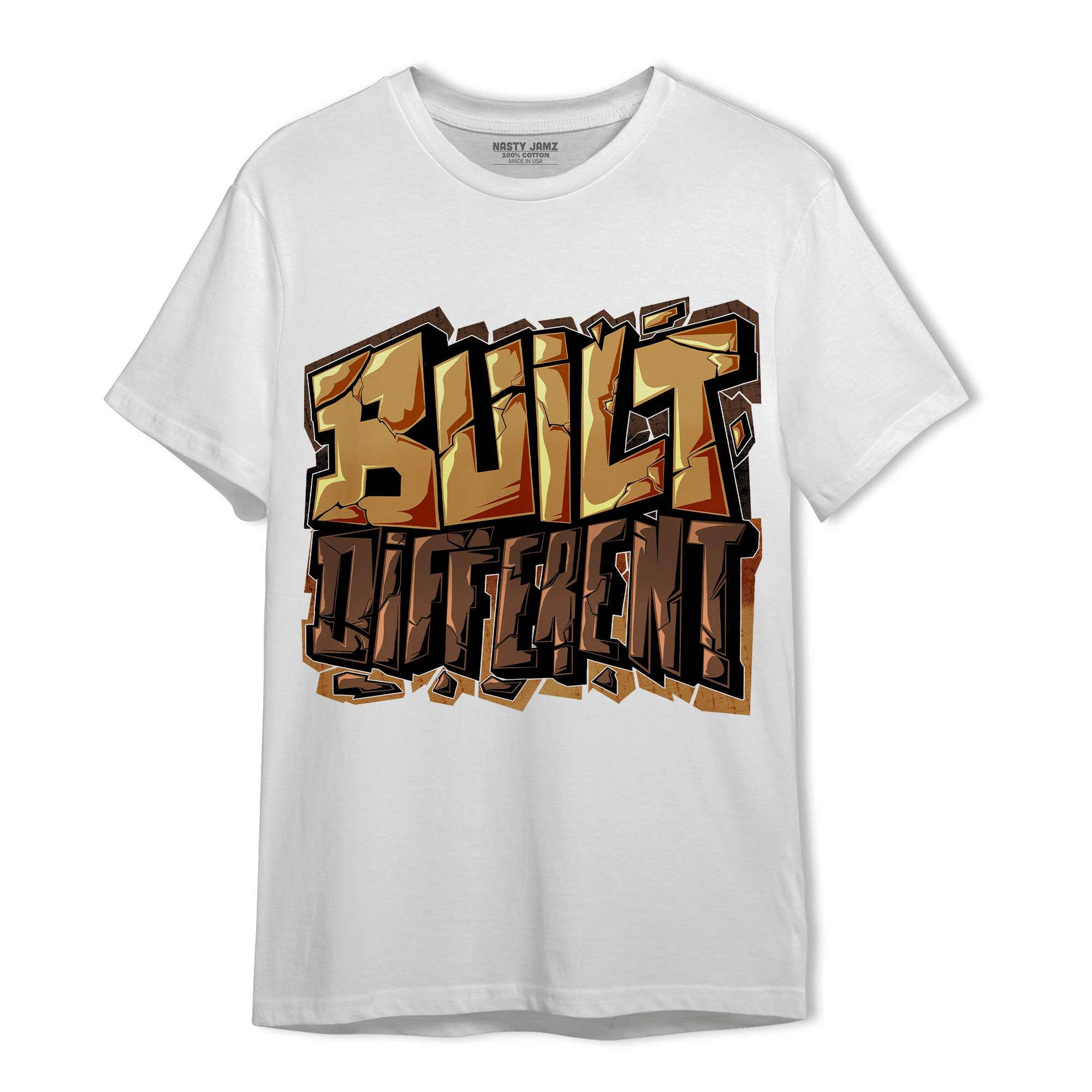 Cacao Wow 4s T Shirt Match Built Different - NastyJamz