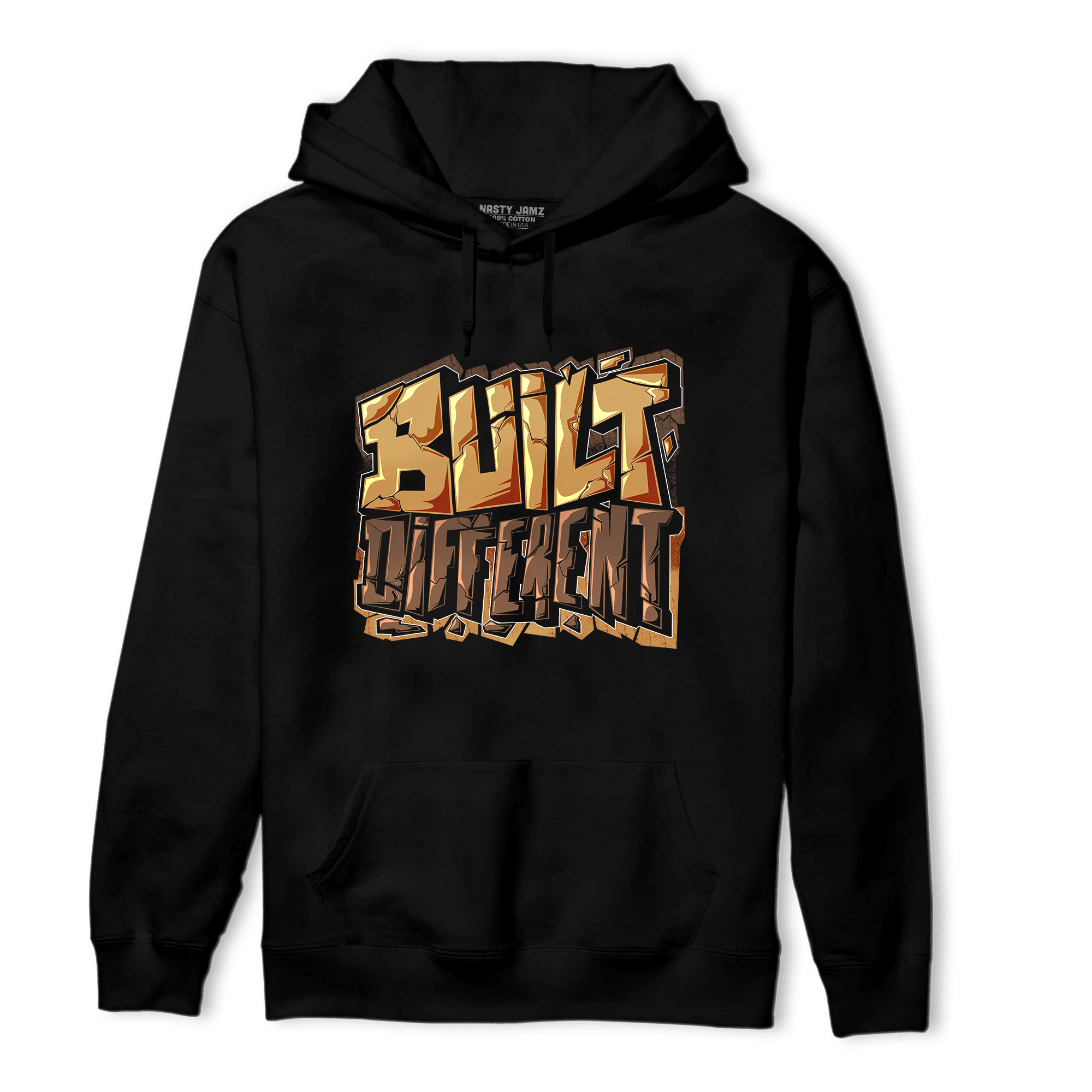 Cacao Wow 4s Hoodie Match Built Different - NastyJamz