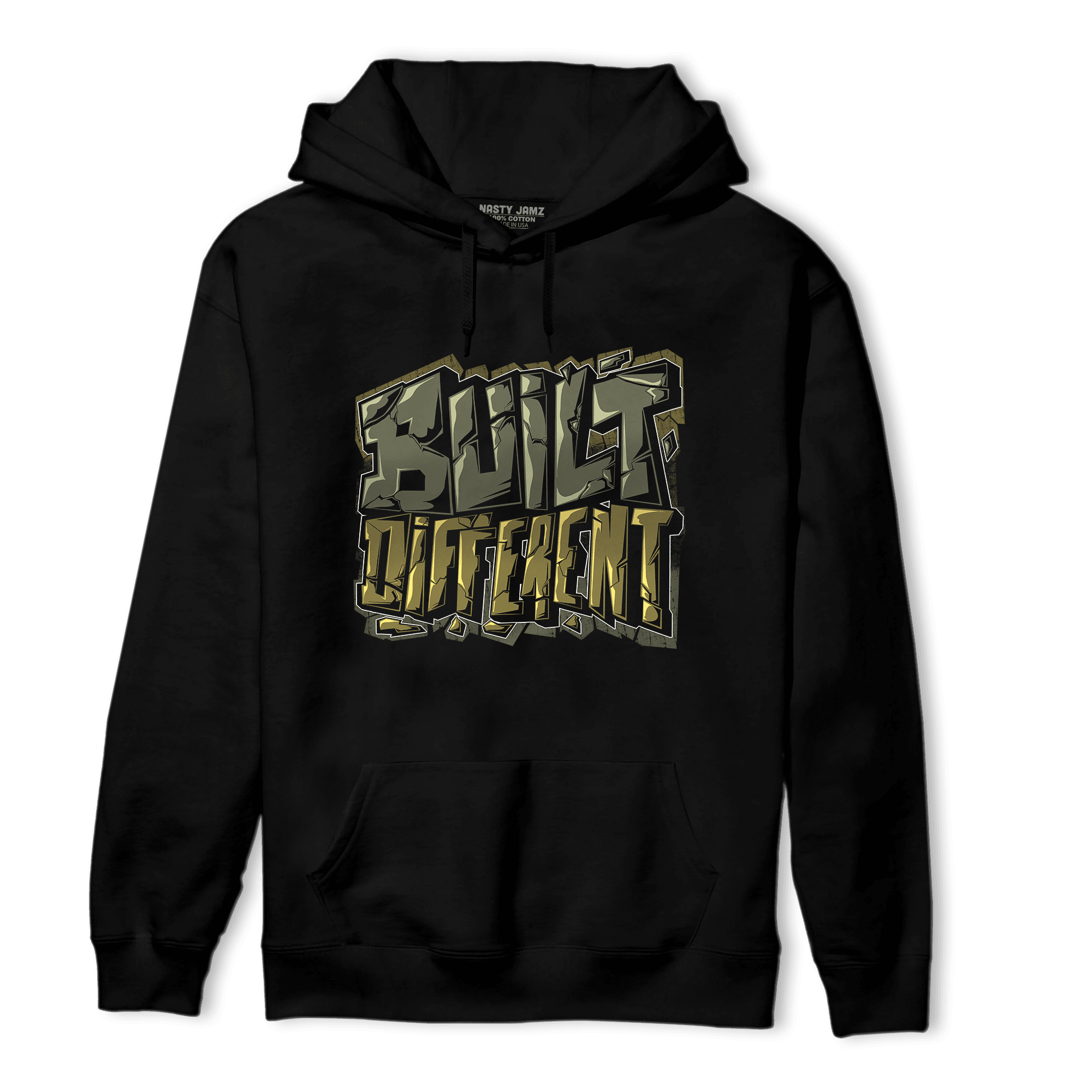 SE Craft Medium Olive 4s Hoodie Match Built Different - NastyJamz