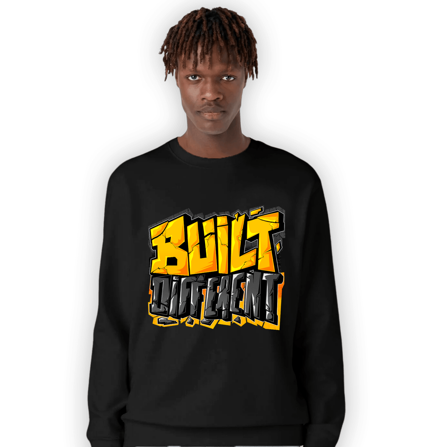 Thunder 4s Sweatshirt Match Built Different - NastyJamz