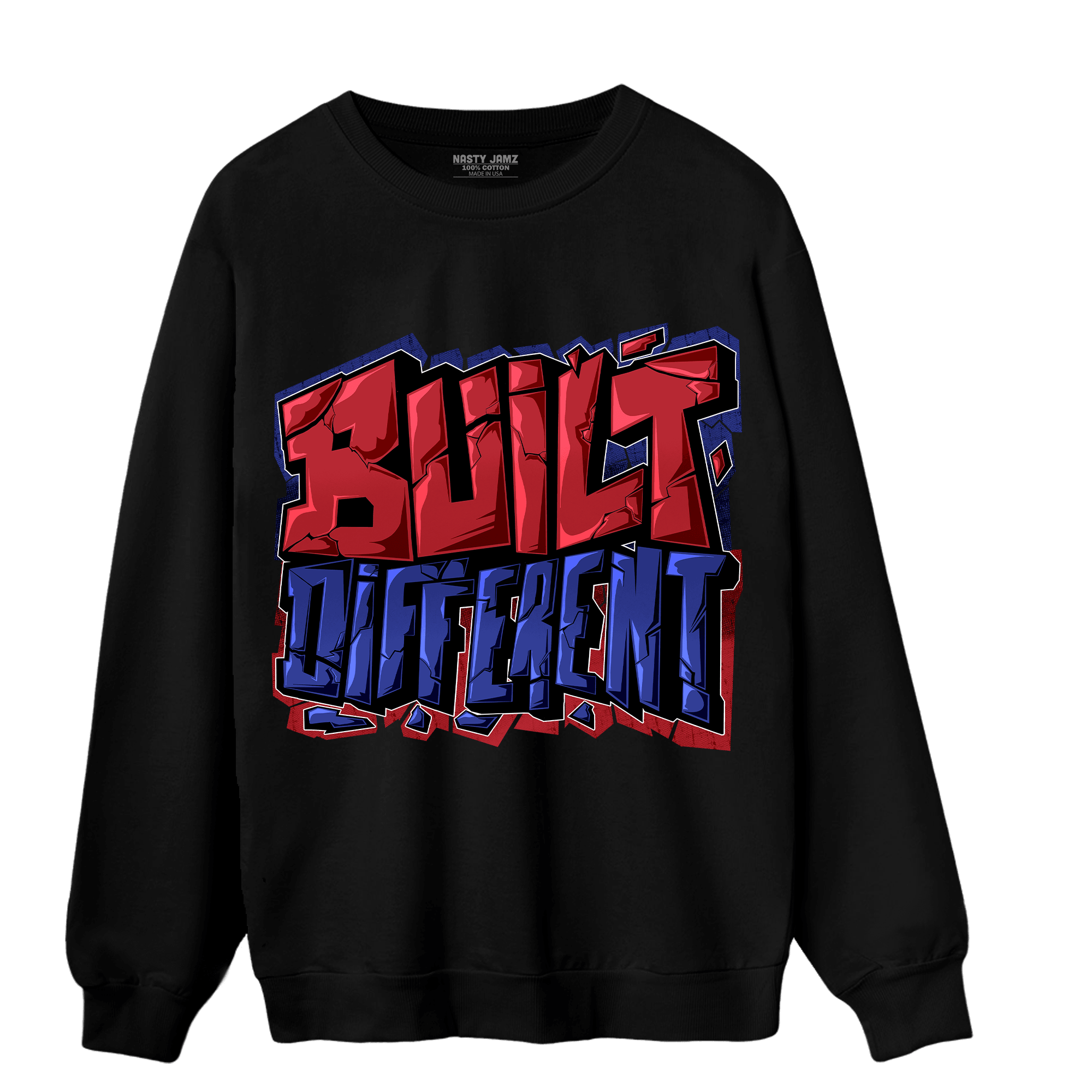Playoffs 8s Sweatshirt Match Built Different - NastyJamz