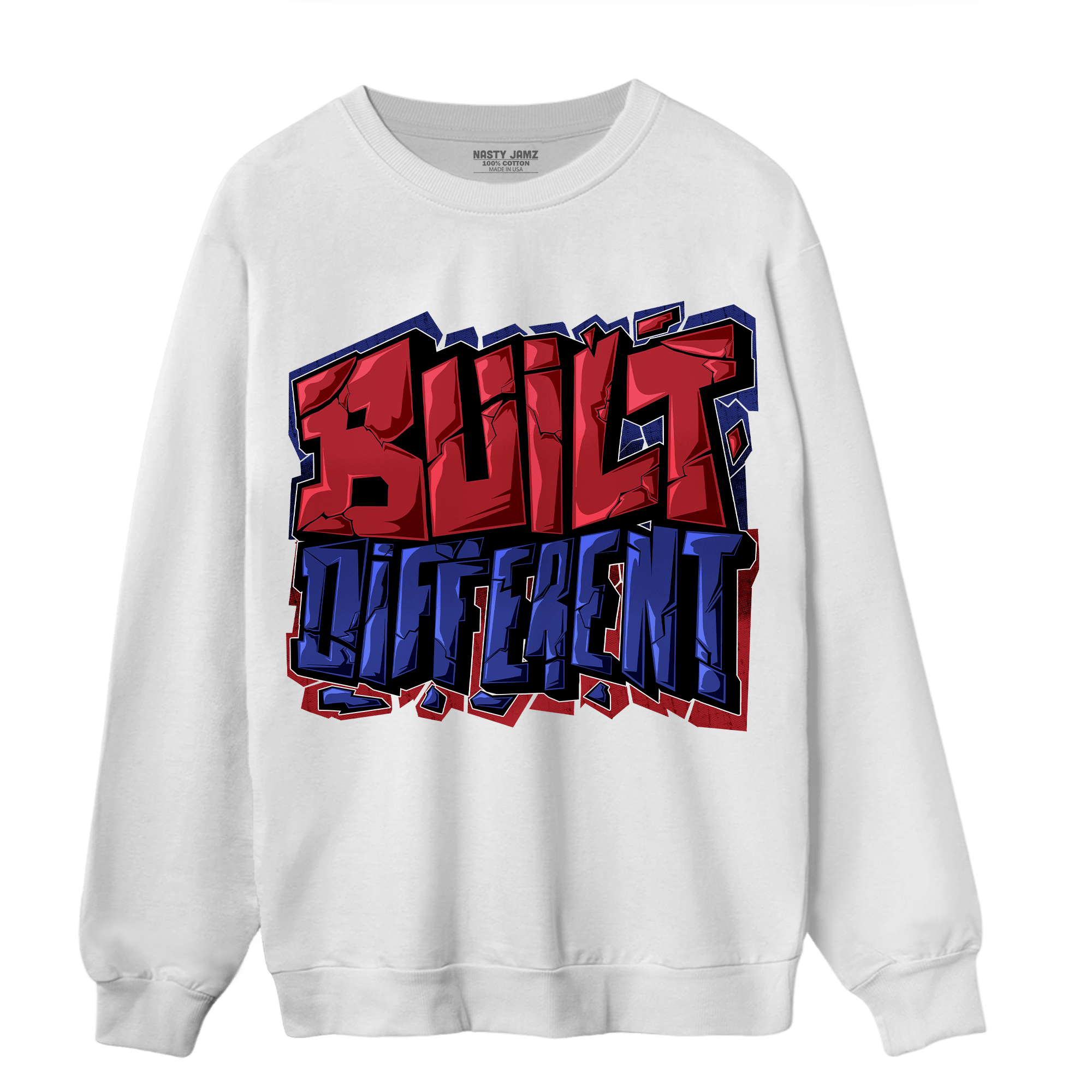 Playoffs 8s Sweatshirt Match Built Different - NastyJamz